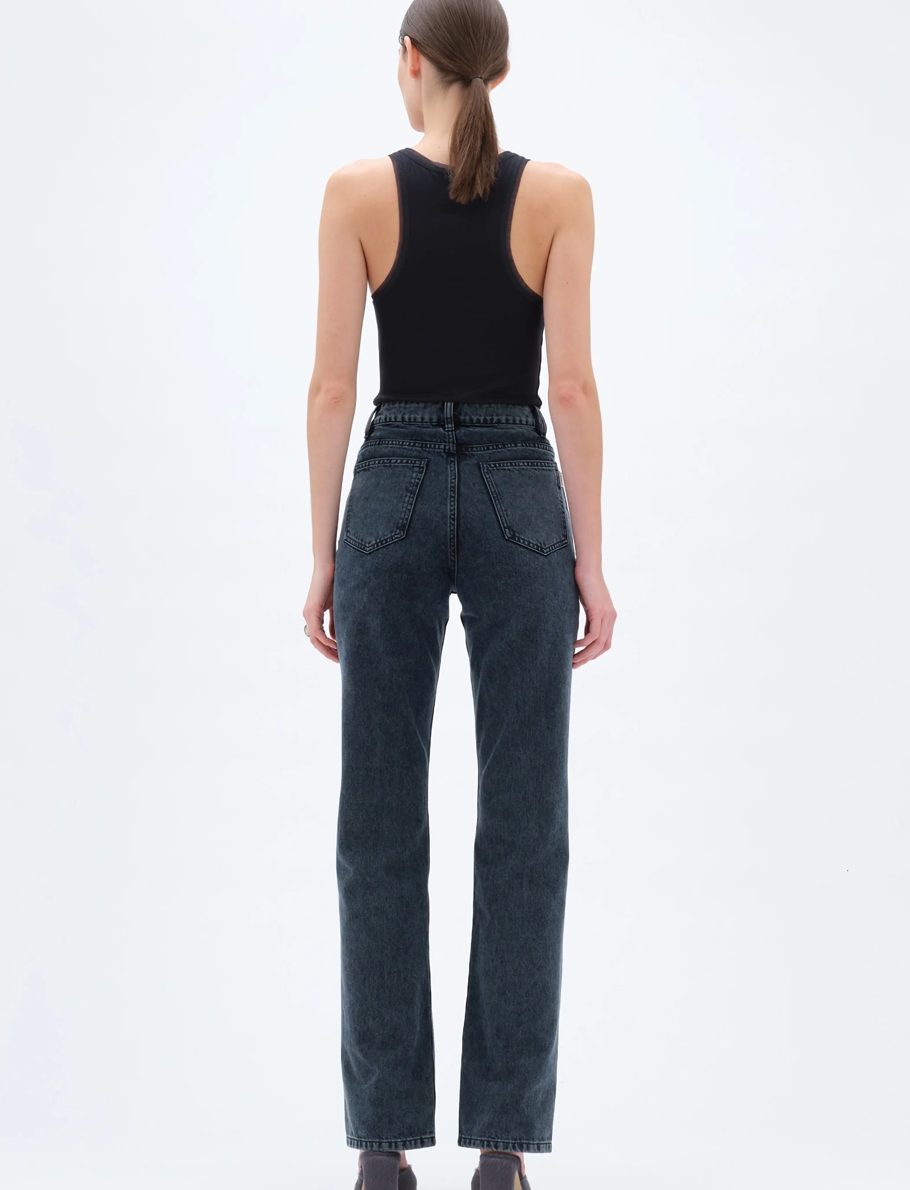 REMAIN Birger Christensen - JERSEY TANK TOP - anthracite - 3