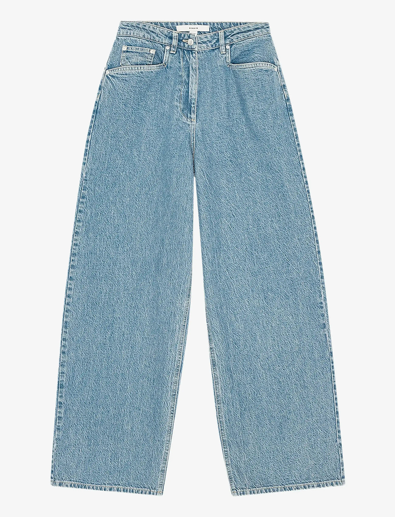 REMAIN Birger Christensen - COCOON DENIM PANTS - brede jeans - blue mirage - 1