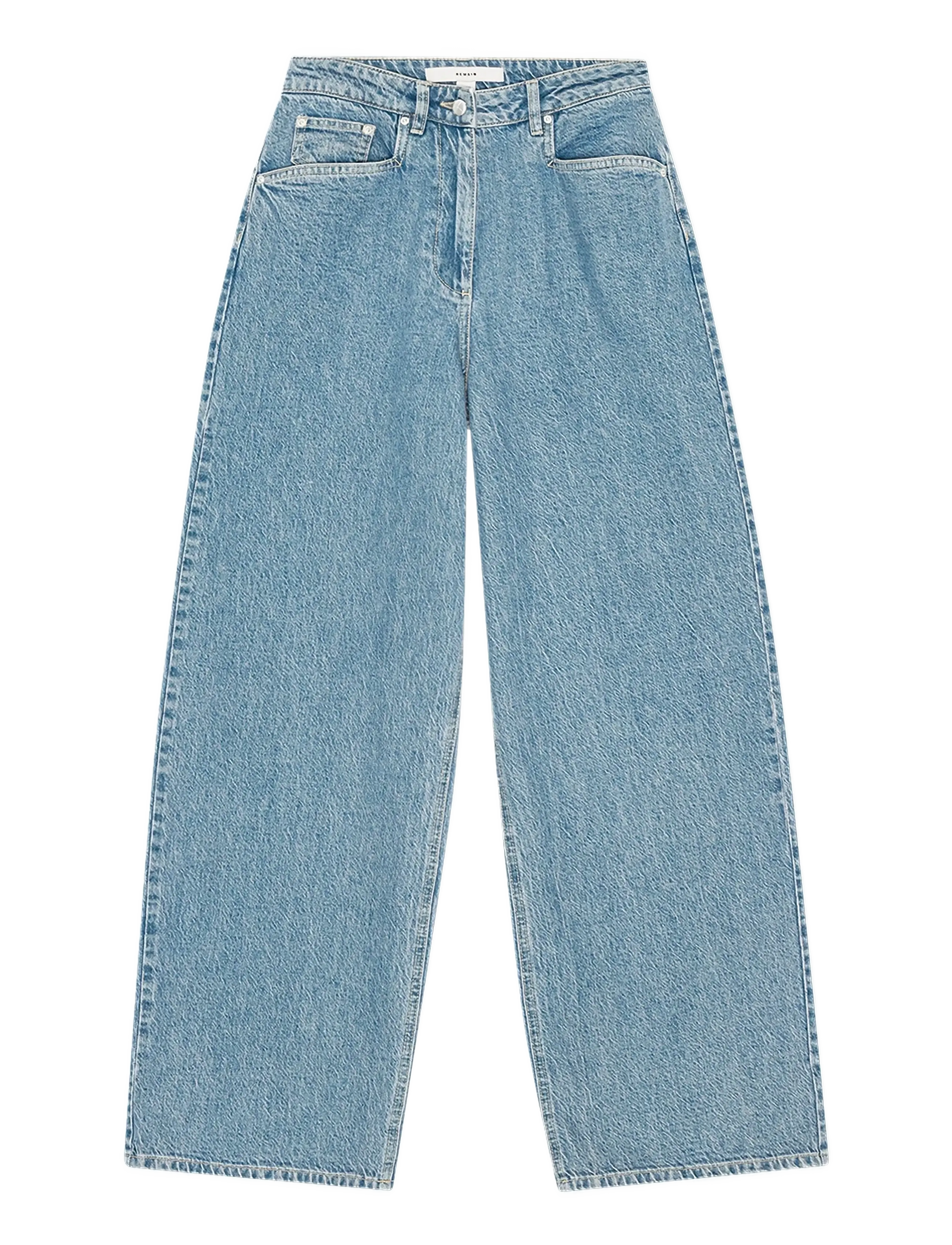 REMAIN Birger Christensen COCOON DENIM PANTS - Tøj - BLUE MIRAGE / blue