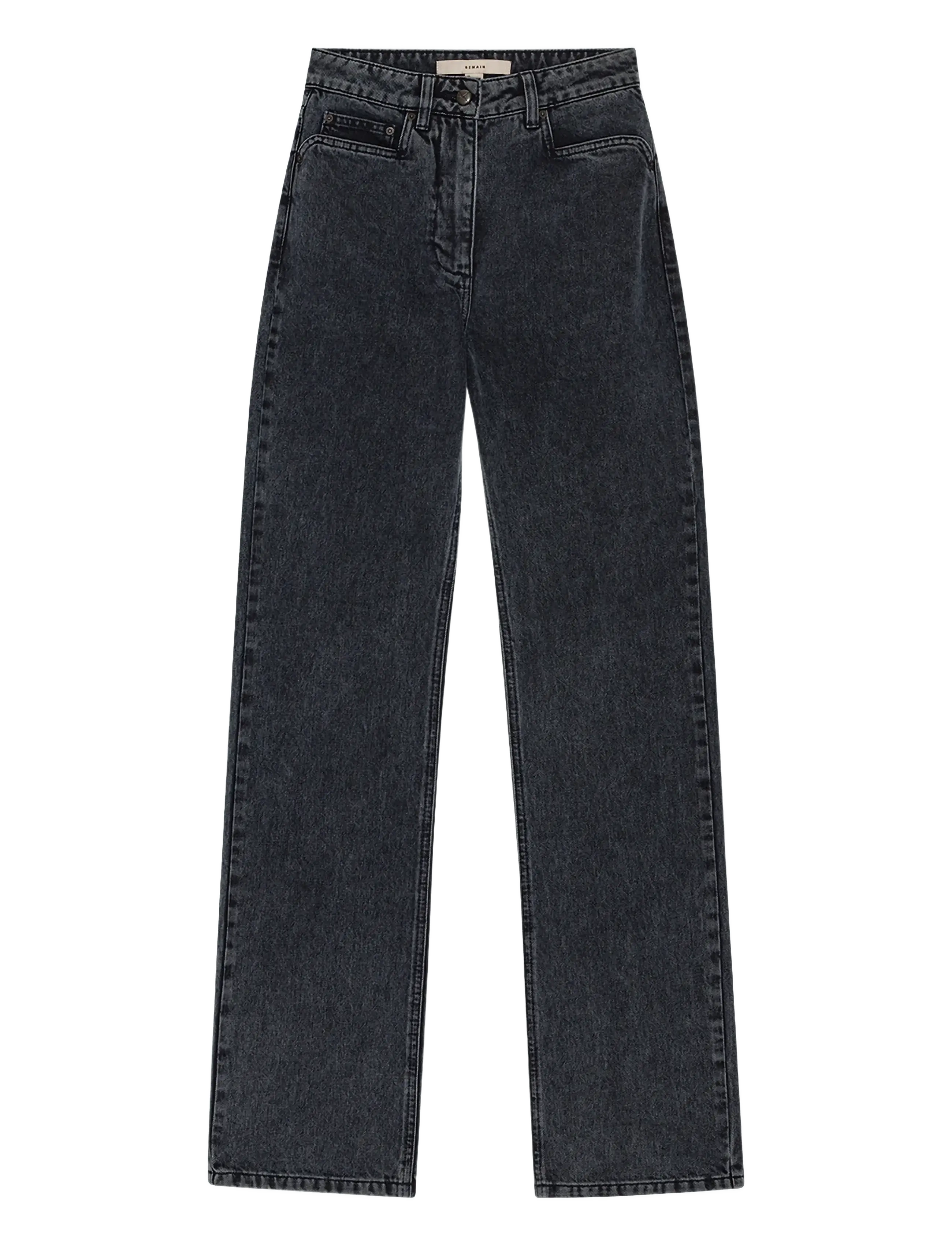 REMAIN Birger Christensen SLIM BOOT CUT JEANS - Jeans - BLACK / black
