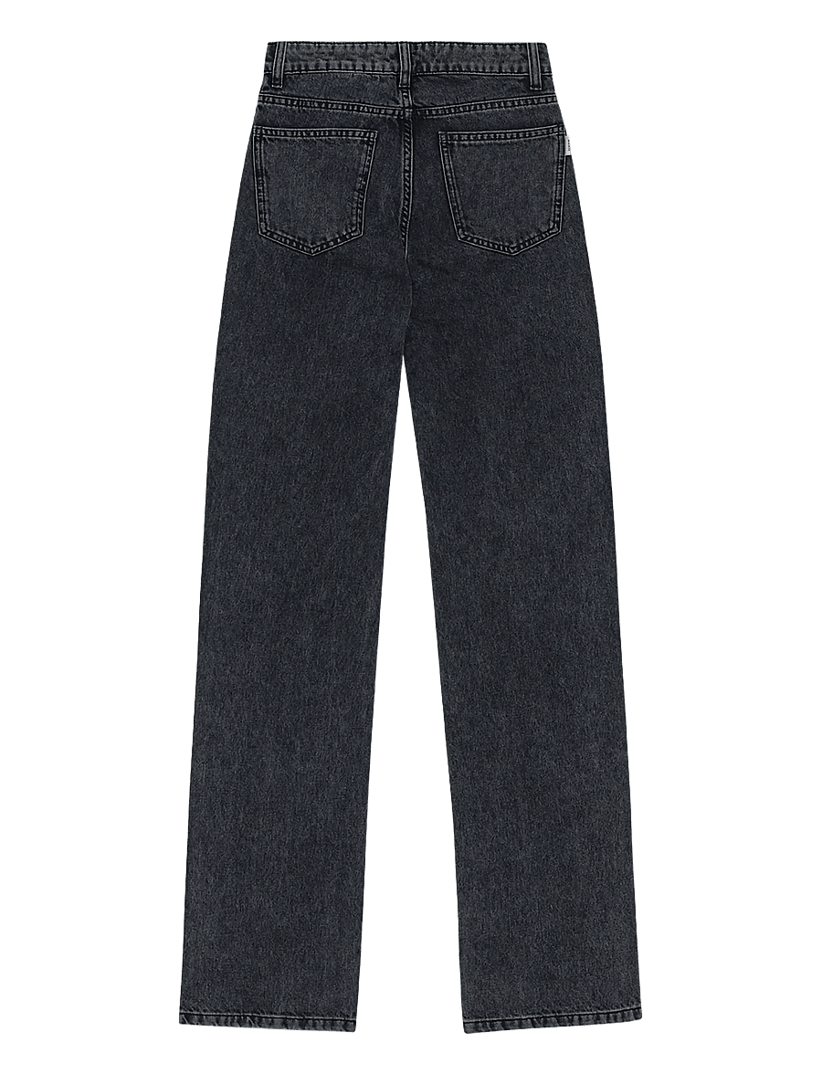 REMAIN Birger Christensen - SLIM BOOT CUT JEANS - moetrendid - black - 2