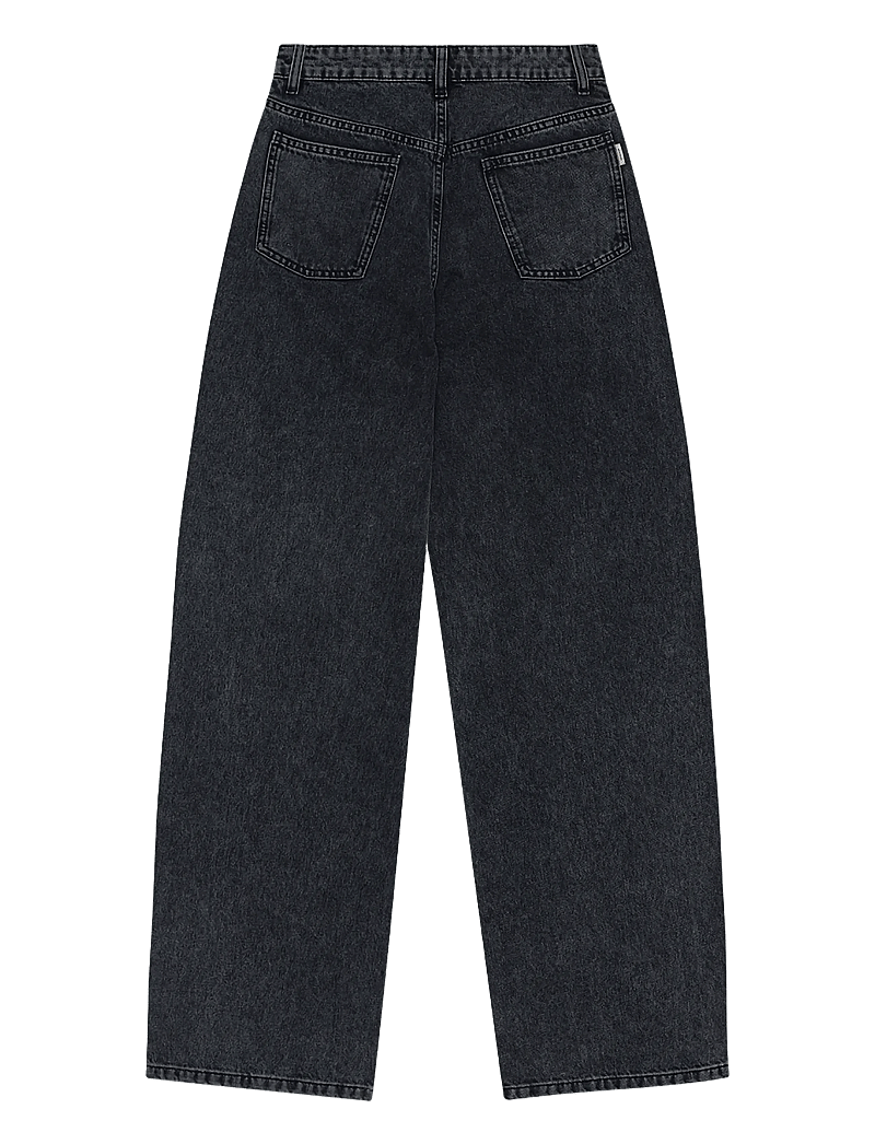 REMAIN Birger Christensen - COCOON DENIM PANTS - vide jeans - black - 2