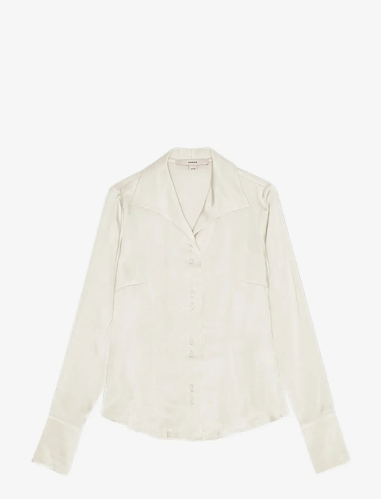 REMAIN Birger Christensen - SLIM FIT SHIRT - langärmlige hemden - silver green - 1