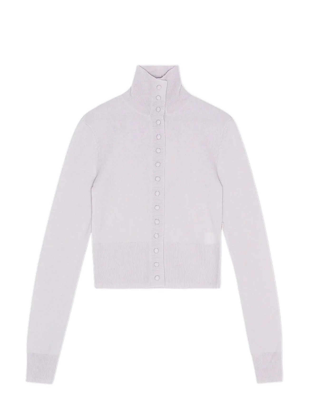 REMAIN Birger Christensen KNIT CARDIGAN - Cardigans - TOFU BEIGE / purple