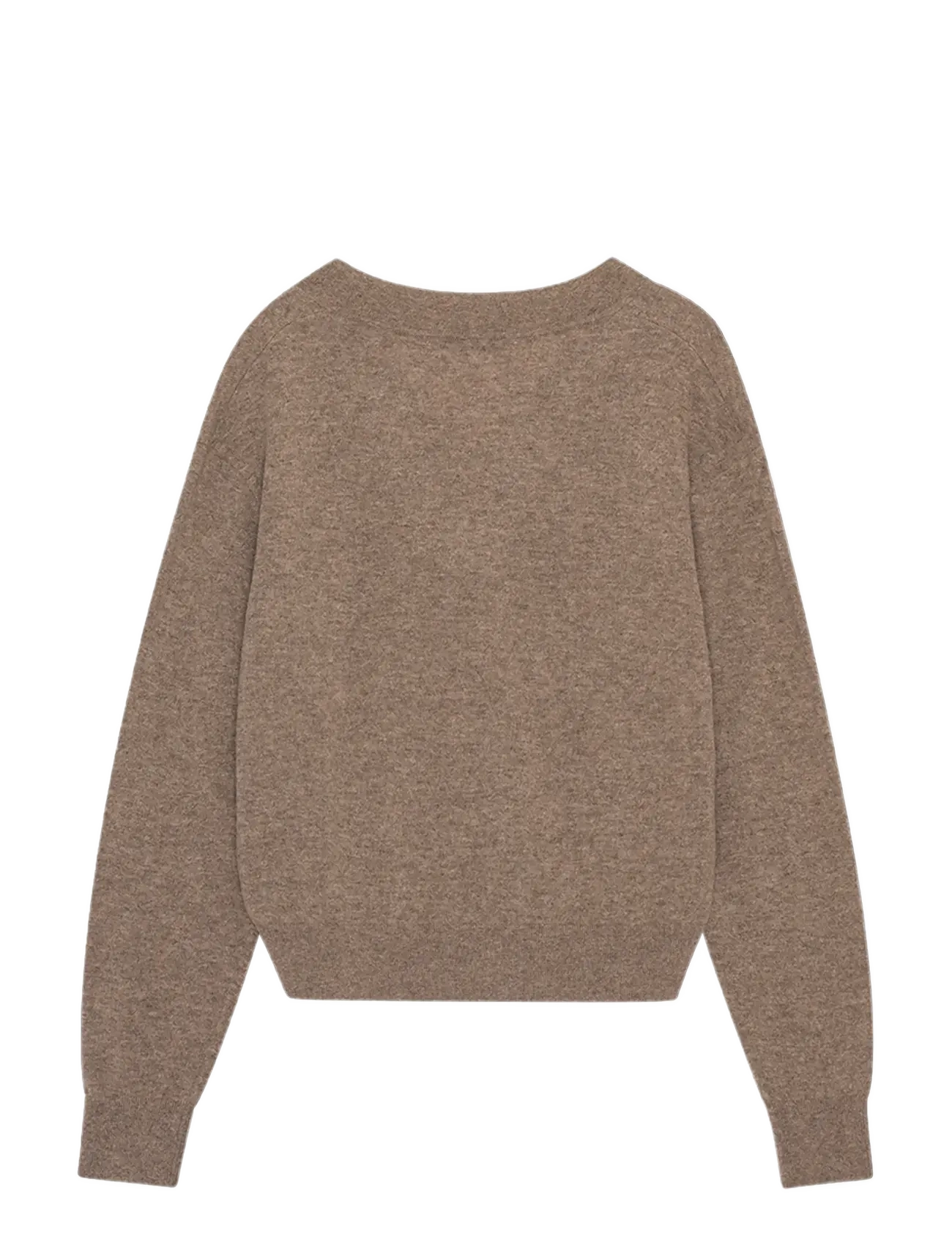 REMAIN Birger Christensen - V-NECK SWEATER - kashmir - walnut - 2