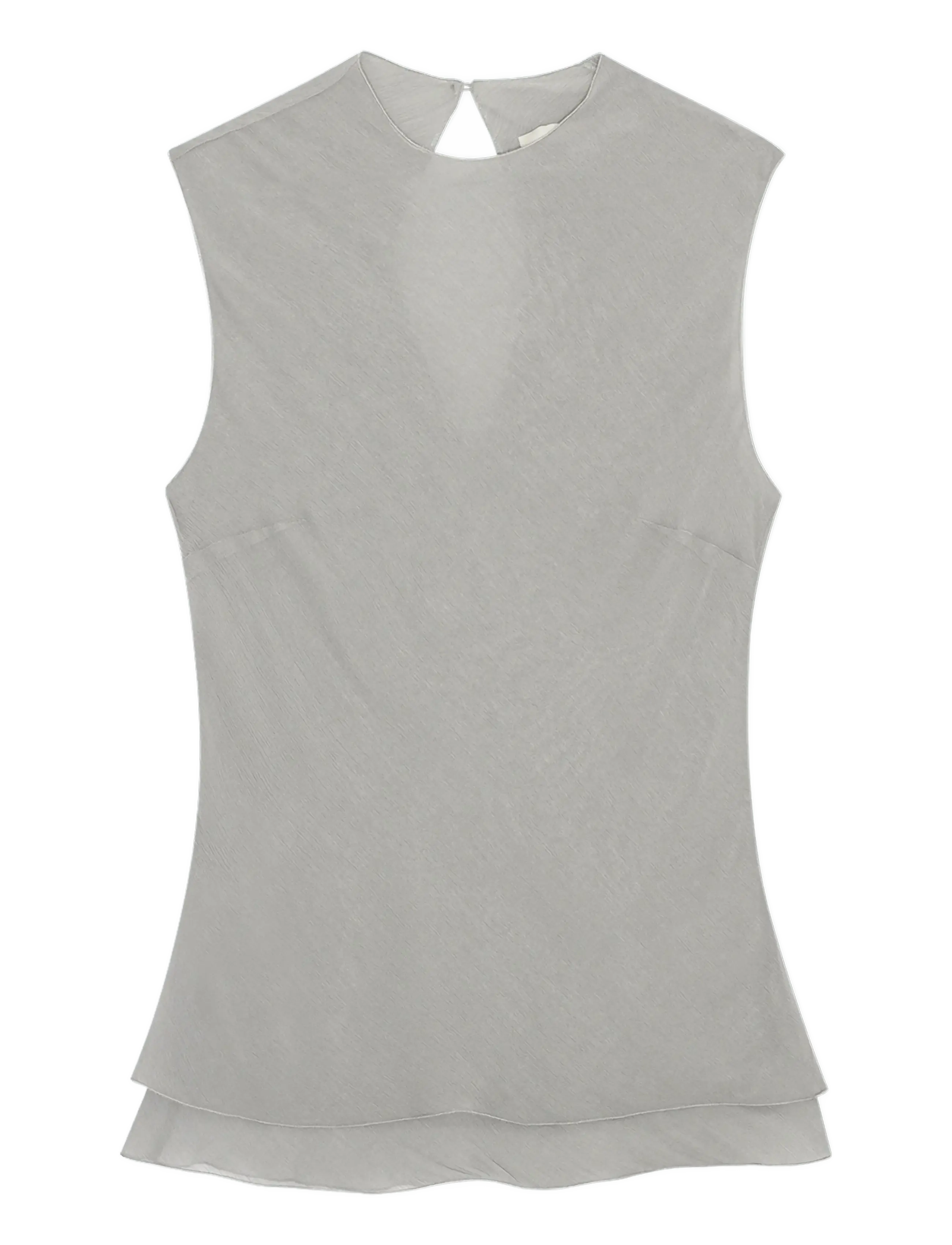 REMAIN Birger Christensen SLEEVELESS TOP - Kollektionen - MIRAGE GRAY / grey