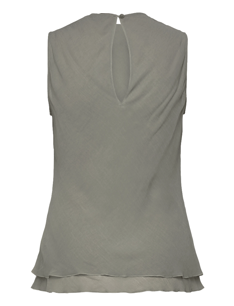 REMAIN Birger Christensen - SLEEVELESS TOP - linnen - mirage gray - 2