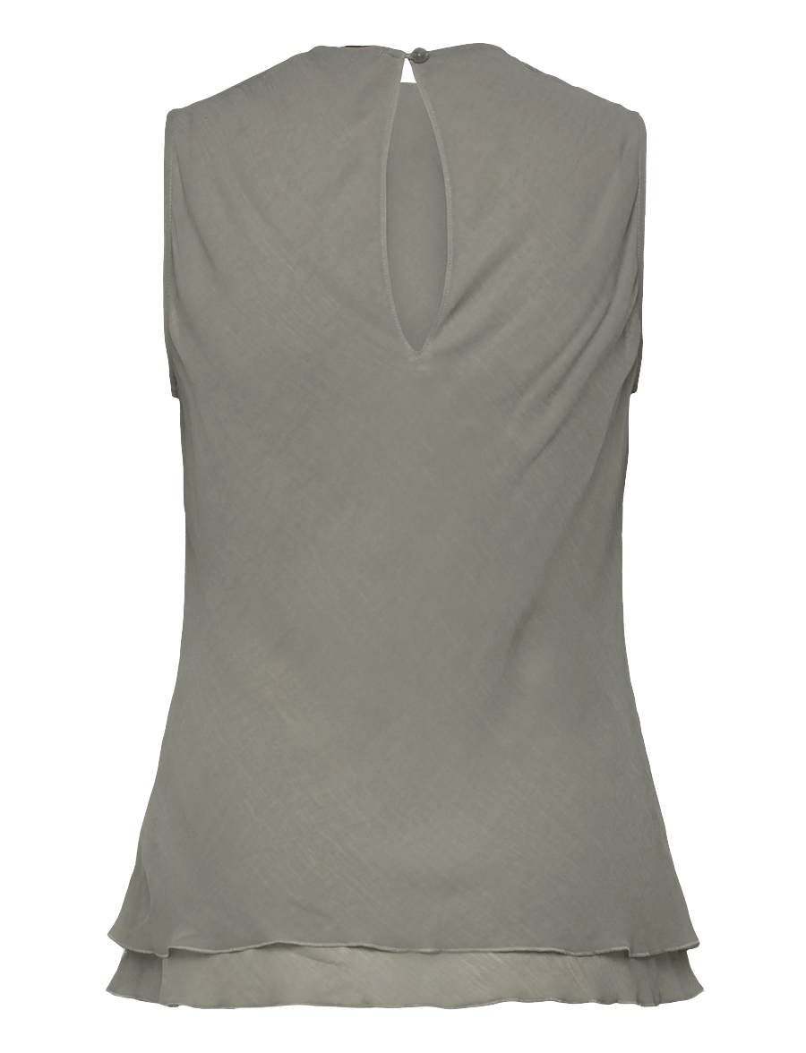 REMAIN Birger Christensen - SLEEVELESS TOP - topi bez piedurknēm - mirage gray - 2