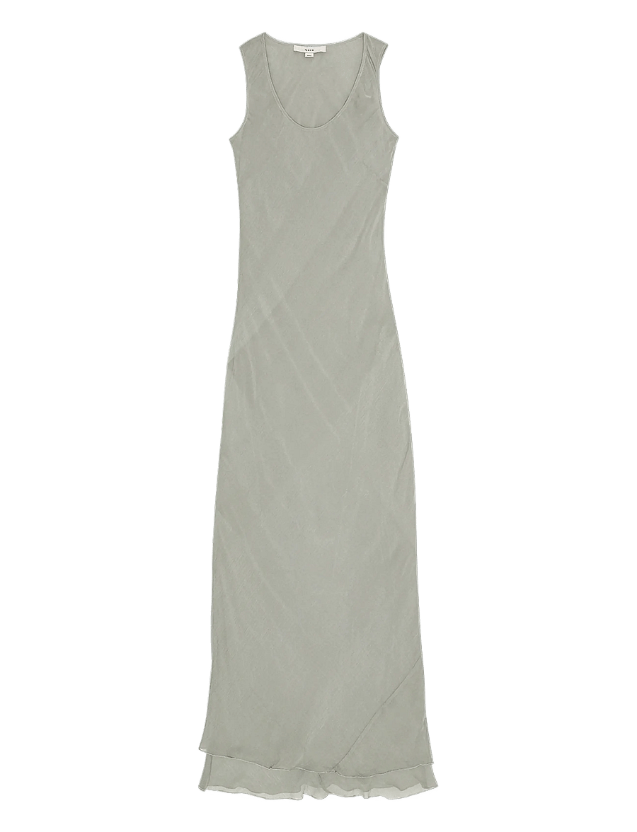 REMAIN Birger Christensen - SLIP DRESS - vakarinės suknelės - mirage gray - 1