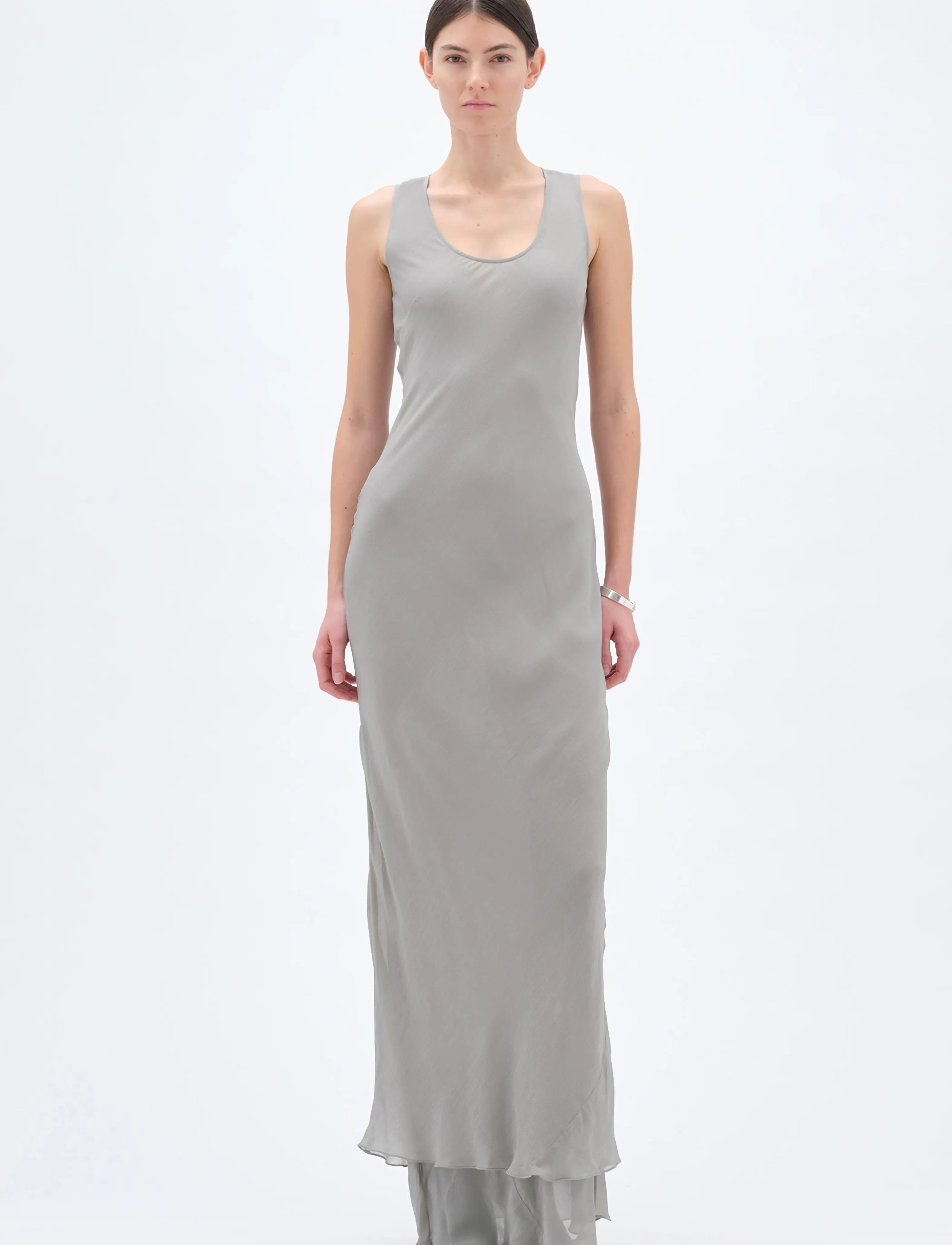 REMAIN Birger Christensen Slip Dress, 40, Grey, Kjoler > Maxikjole, Dame