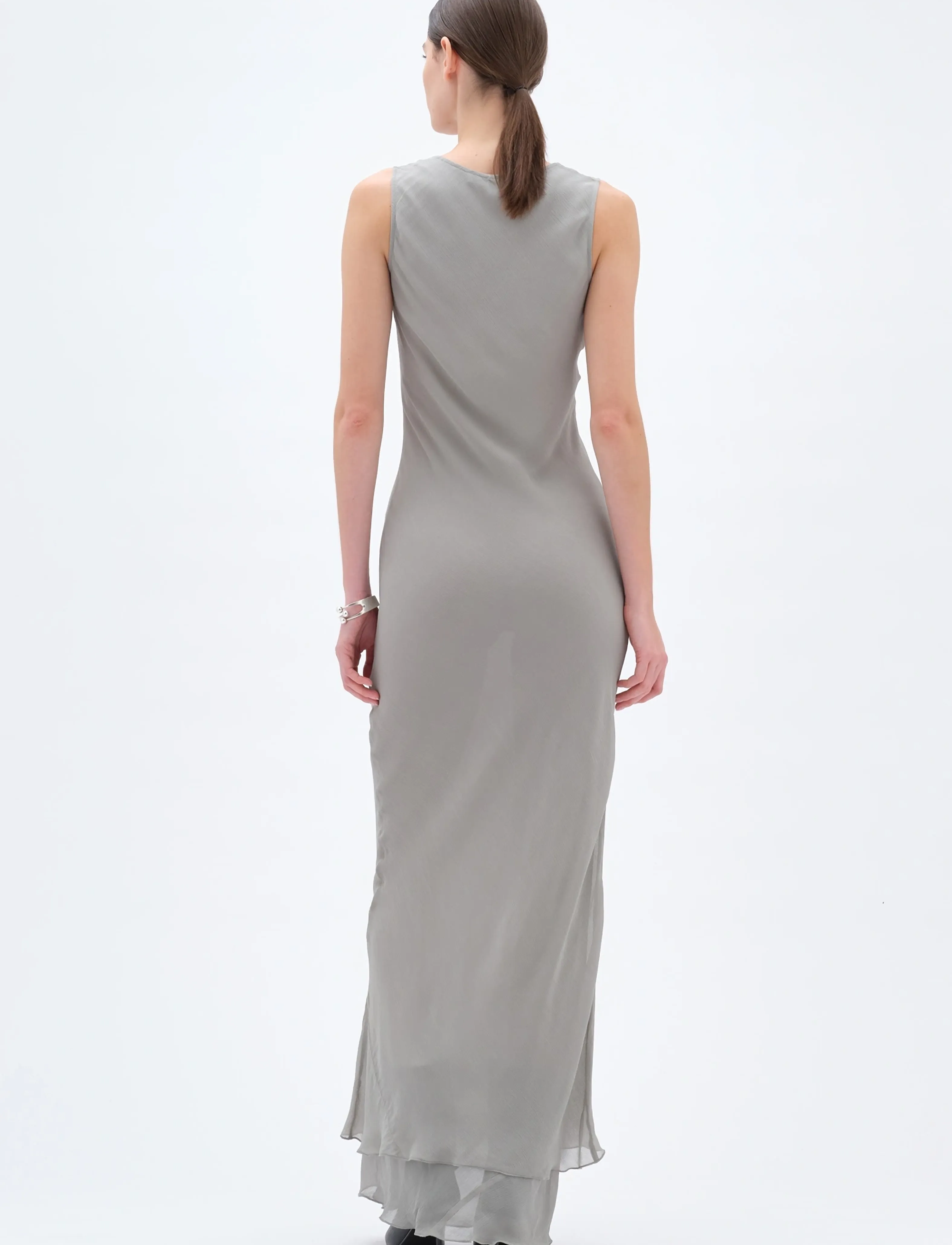 REMAIN Birger Christensen - SLIP DRESS - robes de soirée - mirage gray - 3