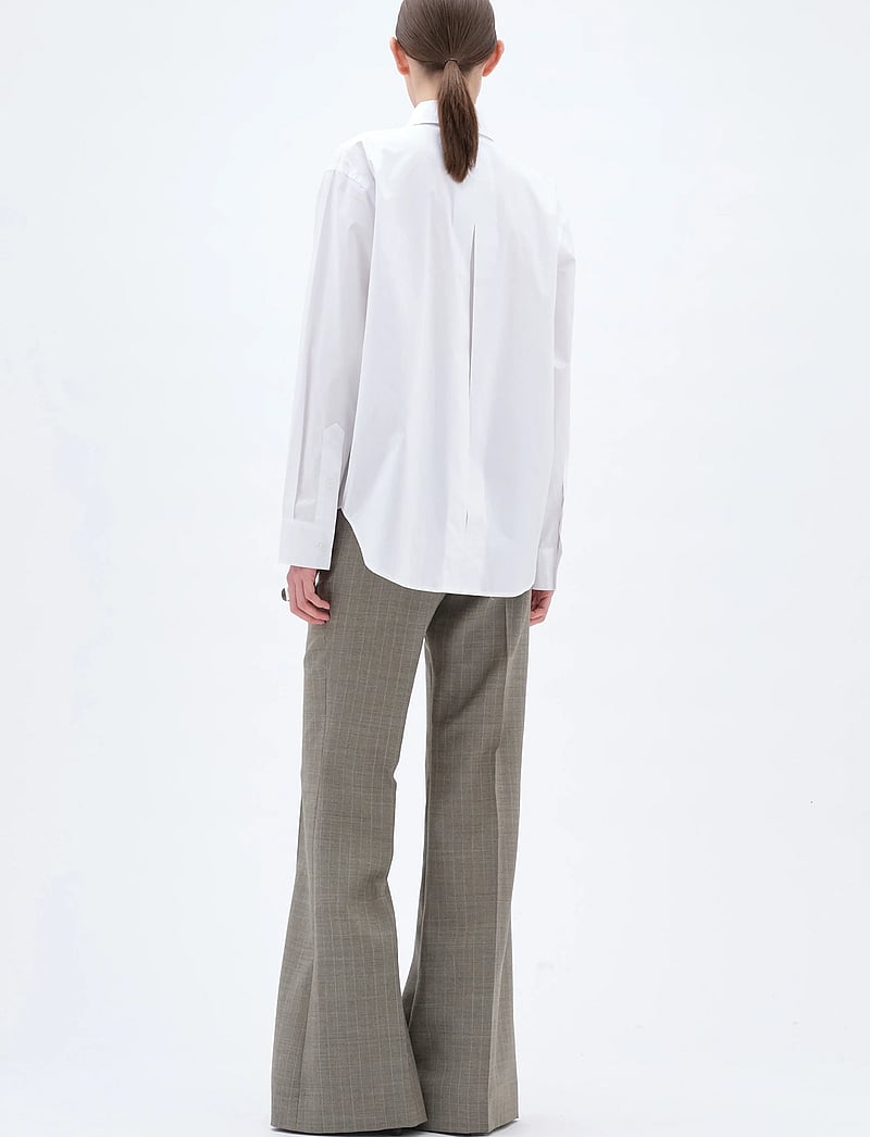 REMAIN Birger Christensen - OVERSIZE SHIRT - long-sleeved shirts - bright white - 3