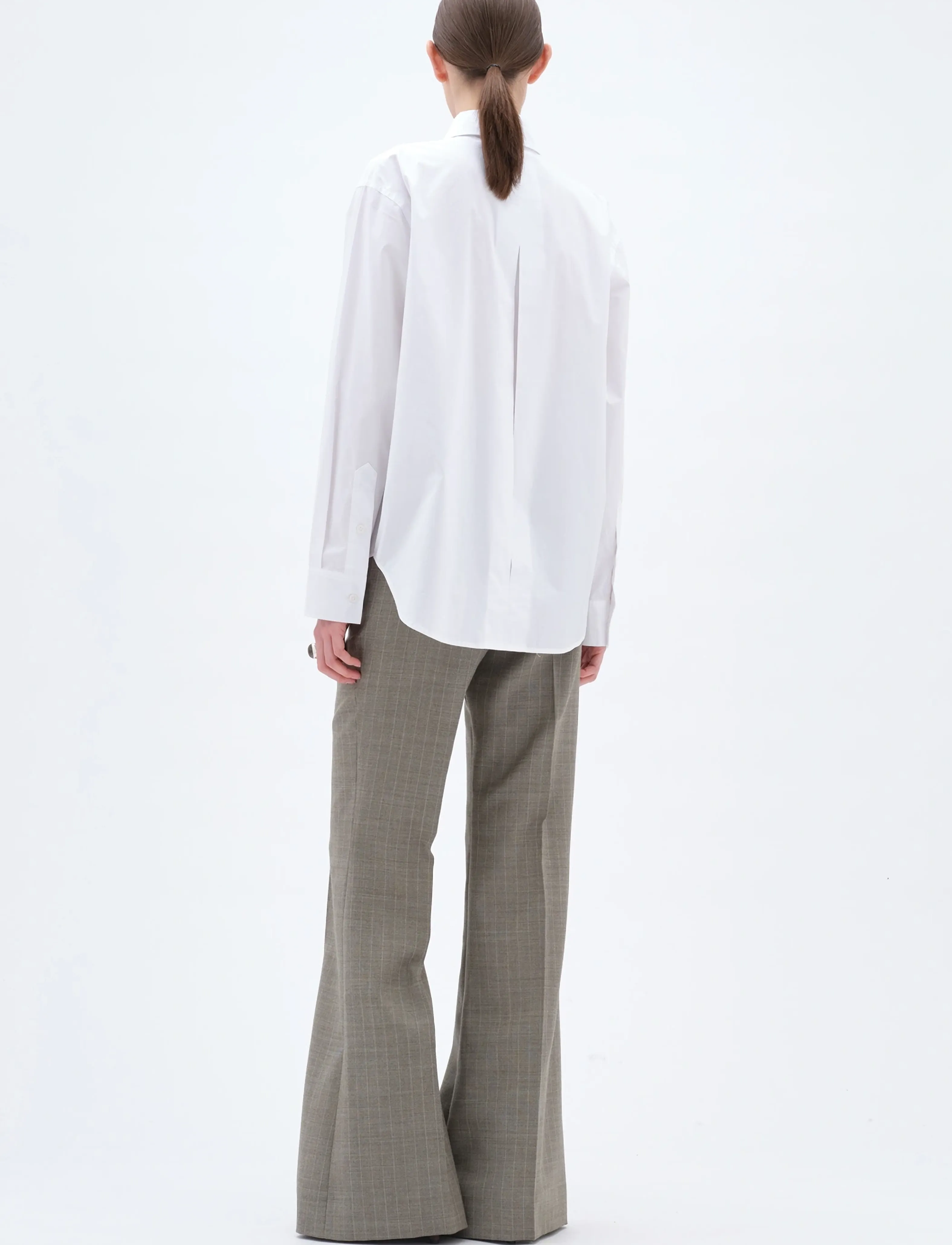 REMAIN Birger Christensen - OVERSIZE SHIRT - langærmede skjorter - bright white - 3
