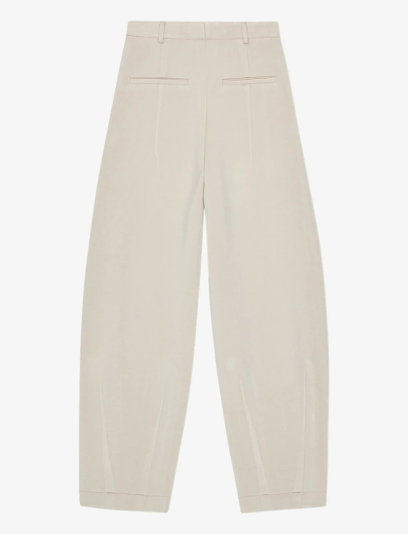 REMAIN Birger Christensen - SOFT COCOON PANTS - barrel trousers - tofu beige - 2