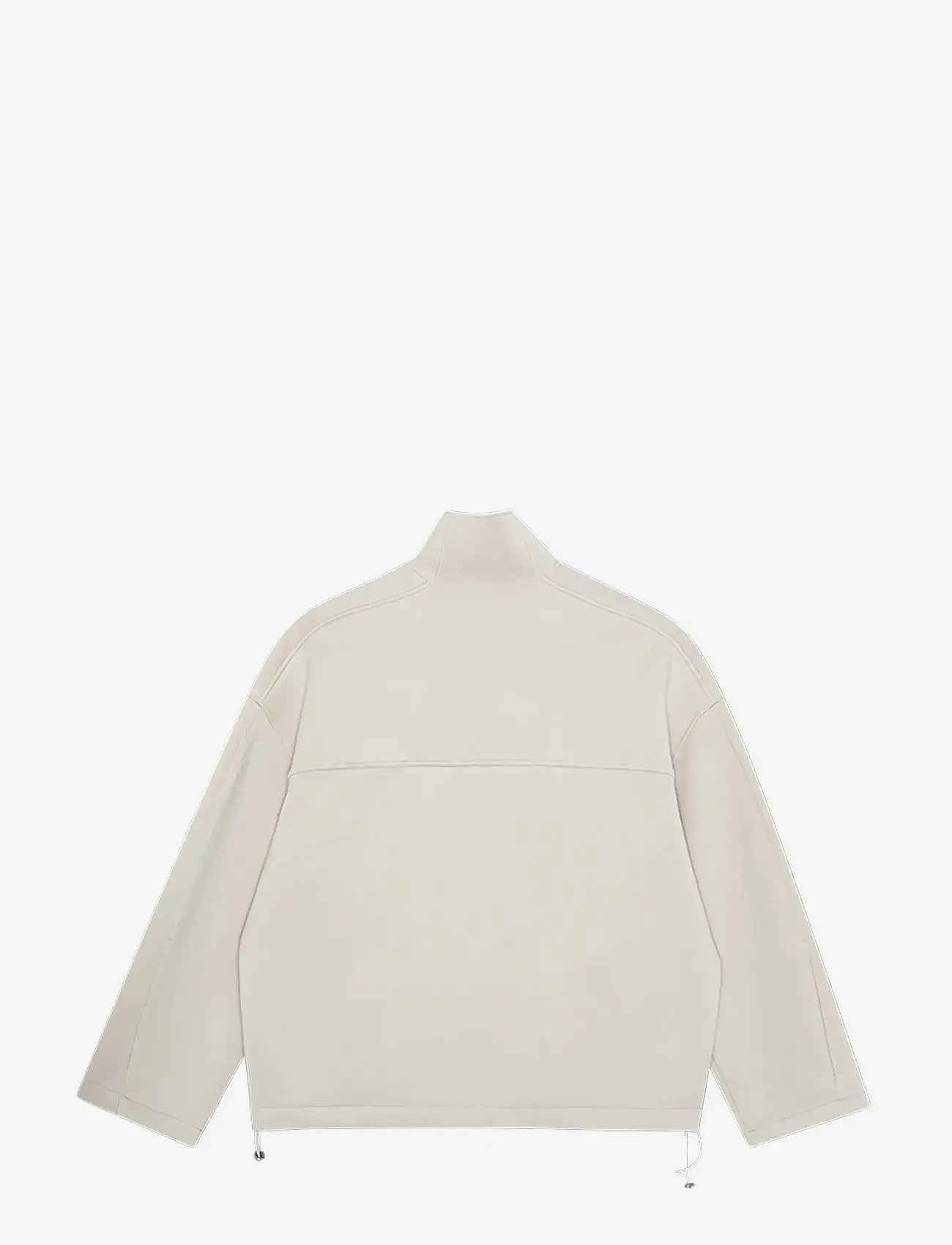 REMAIN Birger Christensen - SOFT ZIPPED JACKET - fliisid ja vahekihina kantavad jakid - tofu beige - 2