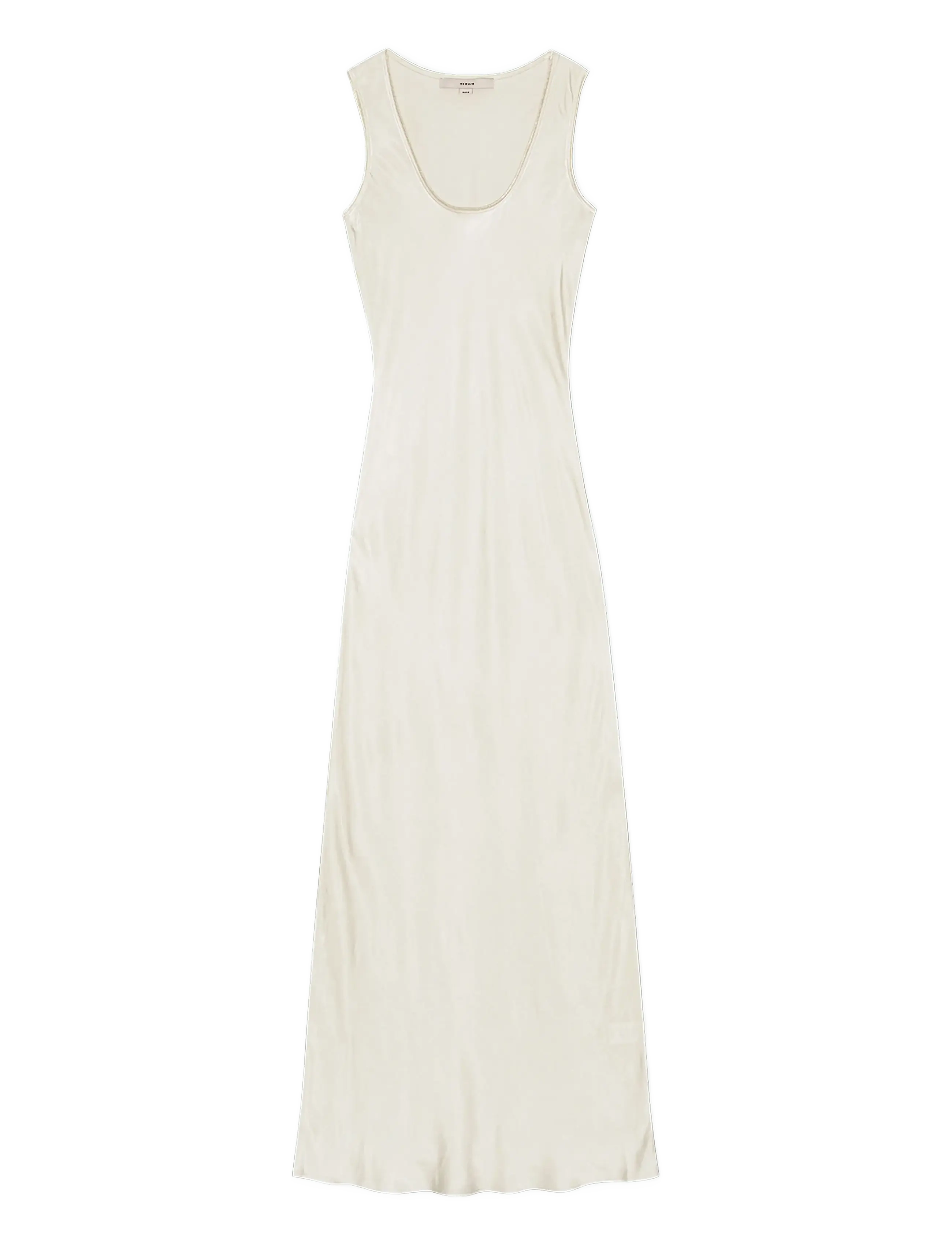 REMAIN Birger Christensen MAXI BIAS CUT DRESS - REMAIN Birger Christensen - SILVER GREEN / cream