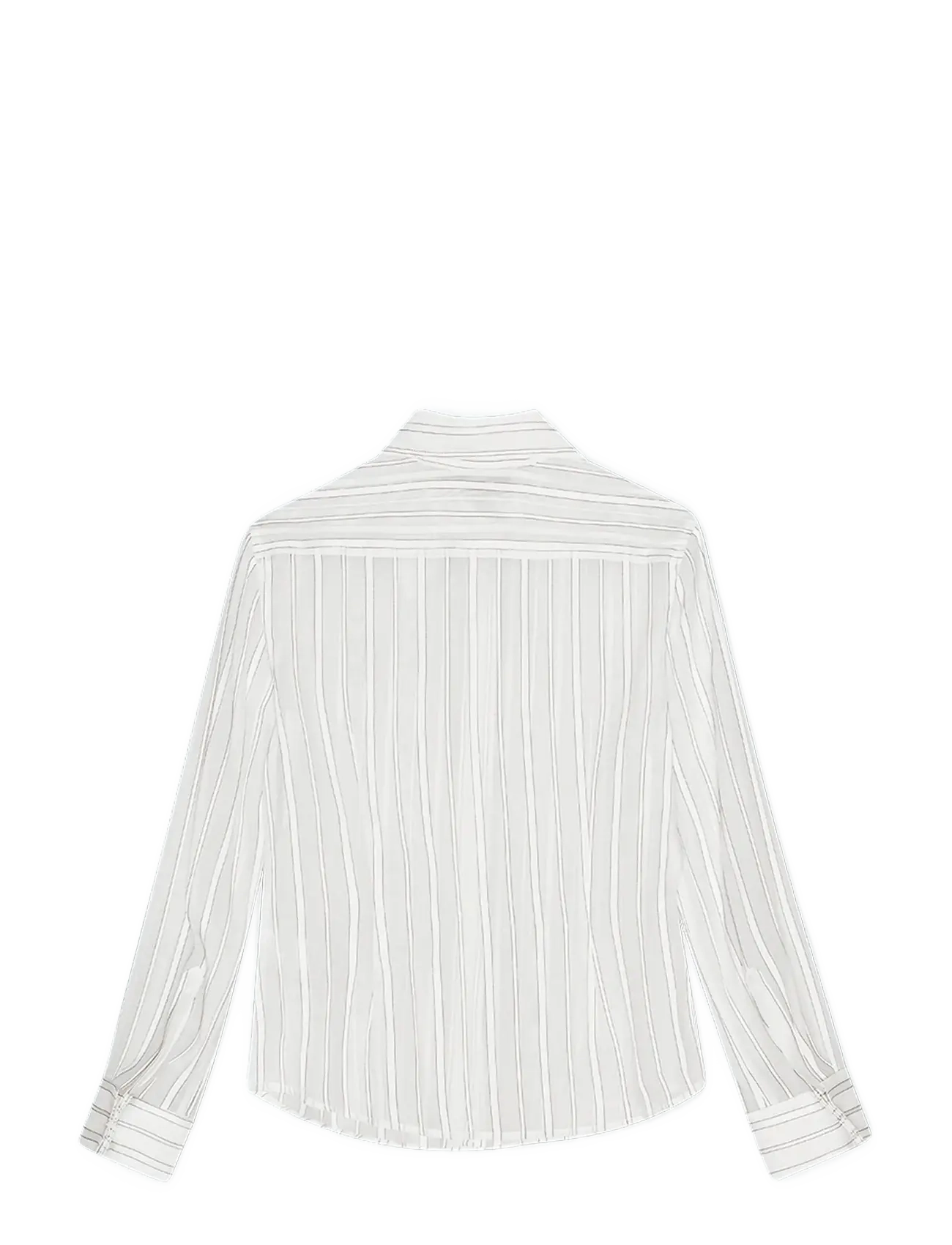REMAIN Birger Christensen - FITTED SHIRT - langärmlige hemden - cloud dancer comb. - 2