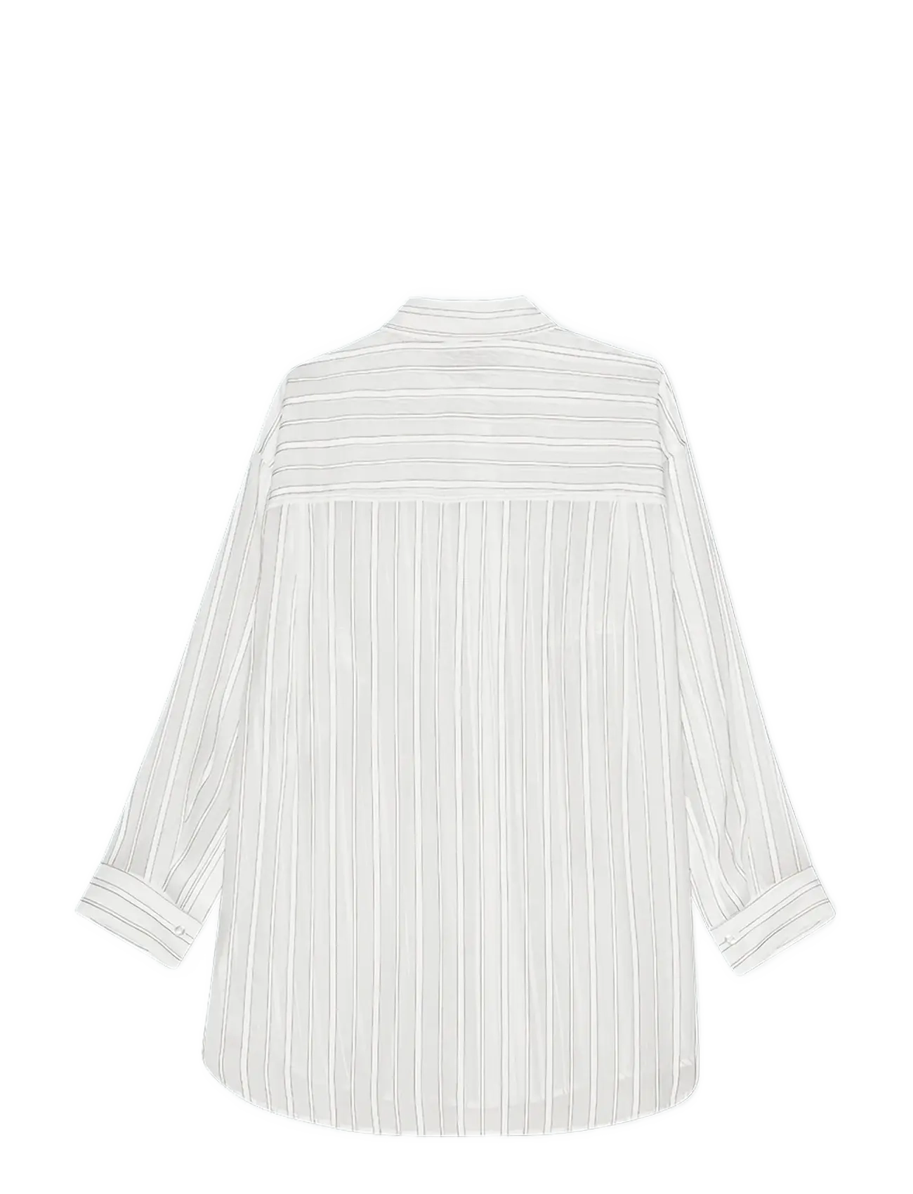 REMAIN Birger Christensen - OVERSIZE SHIRT - langærmede skjorter - cloud dancer comb. - 2