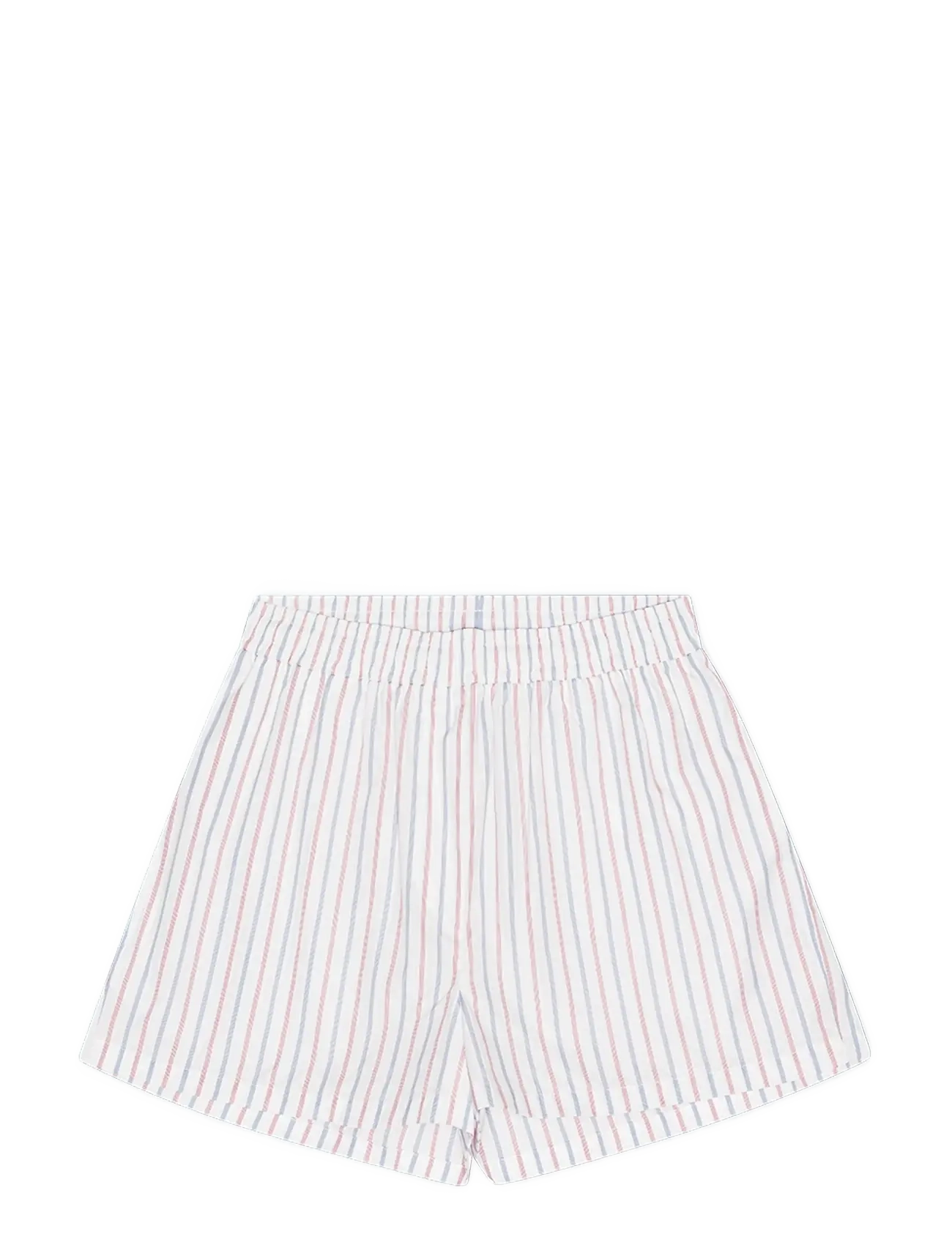 REMAIN Birger Christensen POPLIN SHORTS - Shorts - CLOUD DANCER COMB. / multi