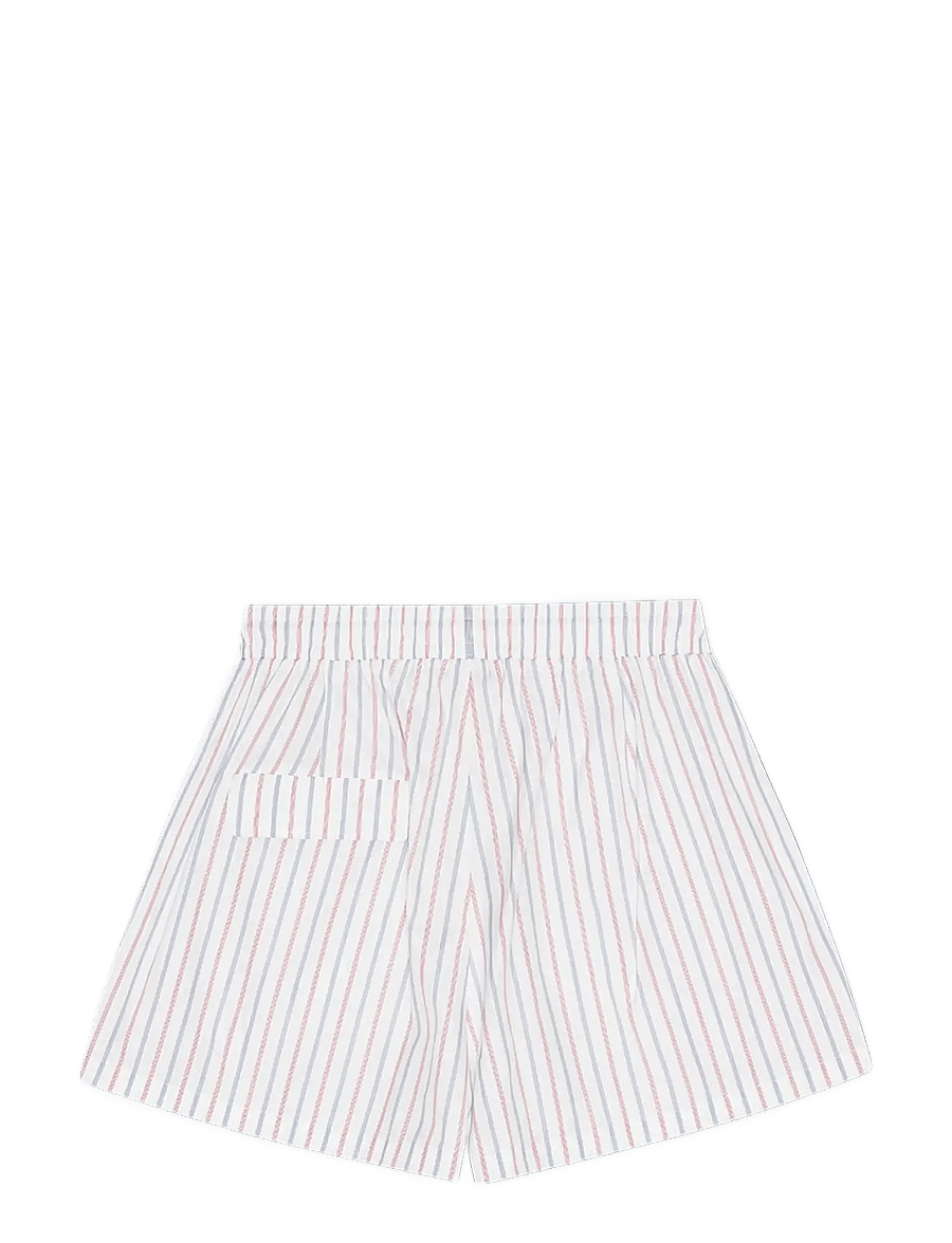 REMAIN Birger Christensen - POPLIN SHORTS - casual shorts - cloud dancer comb. - 2