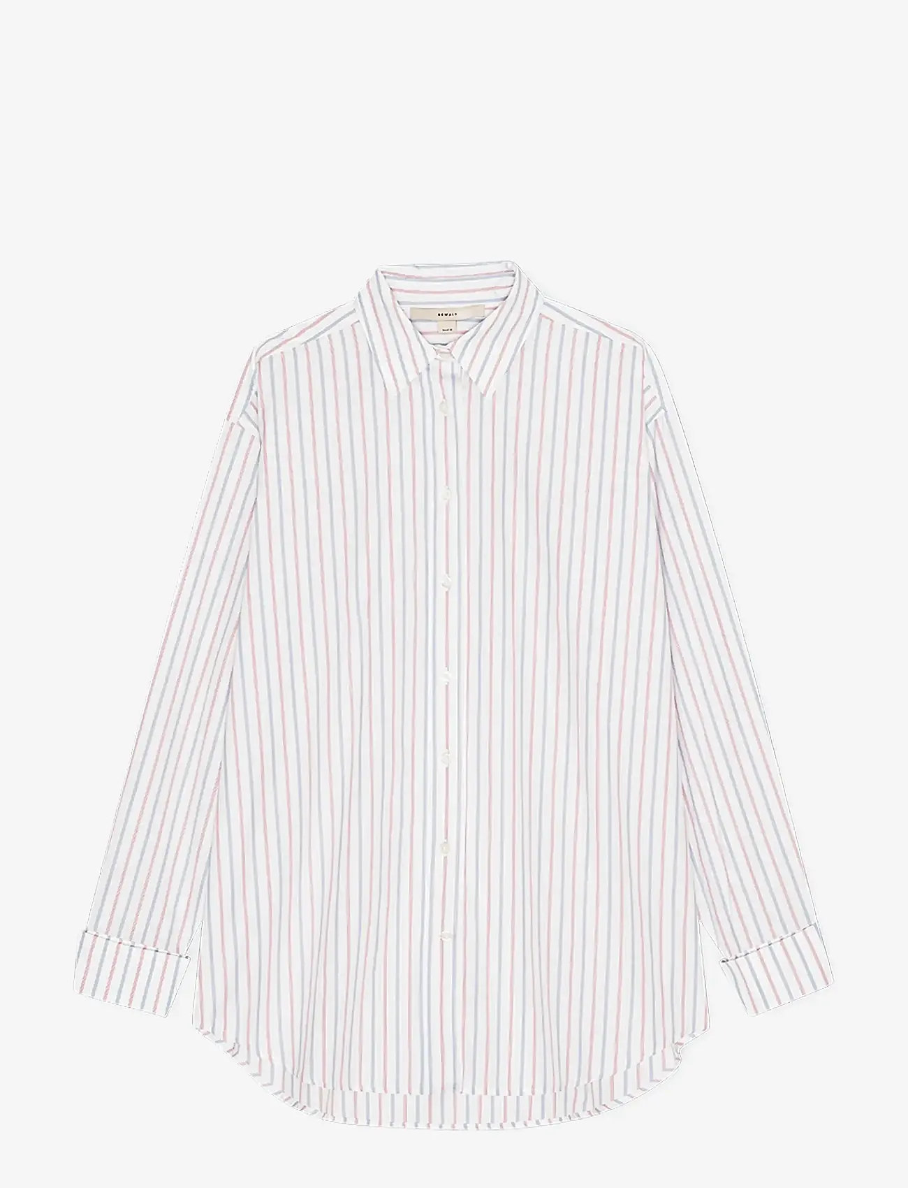 REMAIN Birger Christensen - OVERSIZE SHIRT - langærmede skjorter - cloud dancer comb. - 1