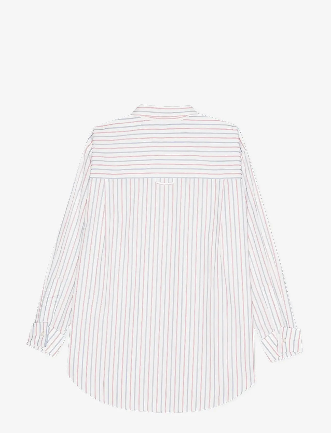 REMAIN Birger Christensen - OVERSIZE SHIRT - langærmede skjorter - cloud dancer comb. - 2