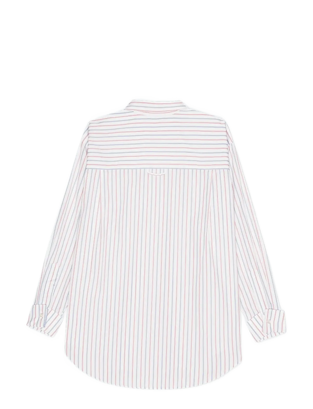 REMAIN Birger Christensen - OVERSIZE SHIRT - langärmlige hemden - cloud dancer comb. - 2