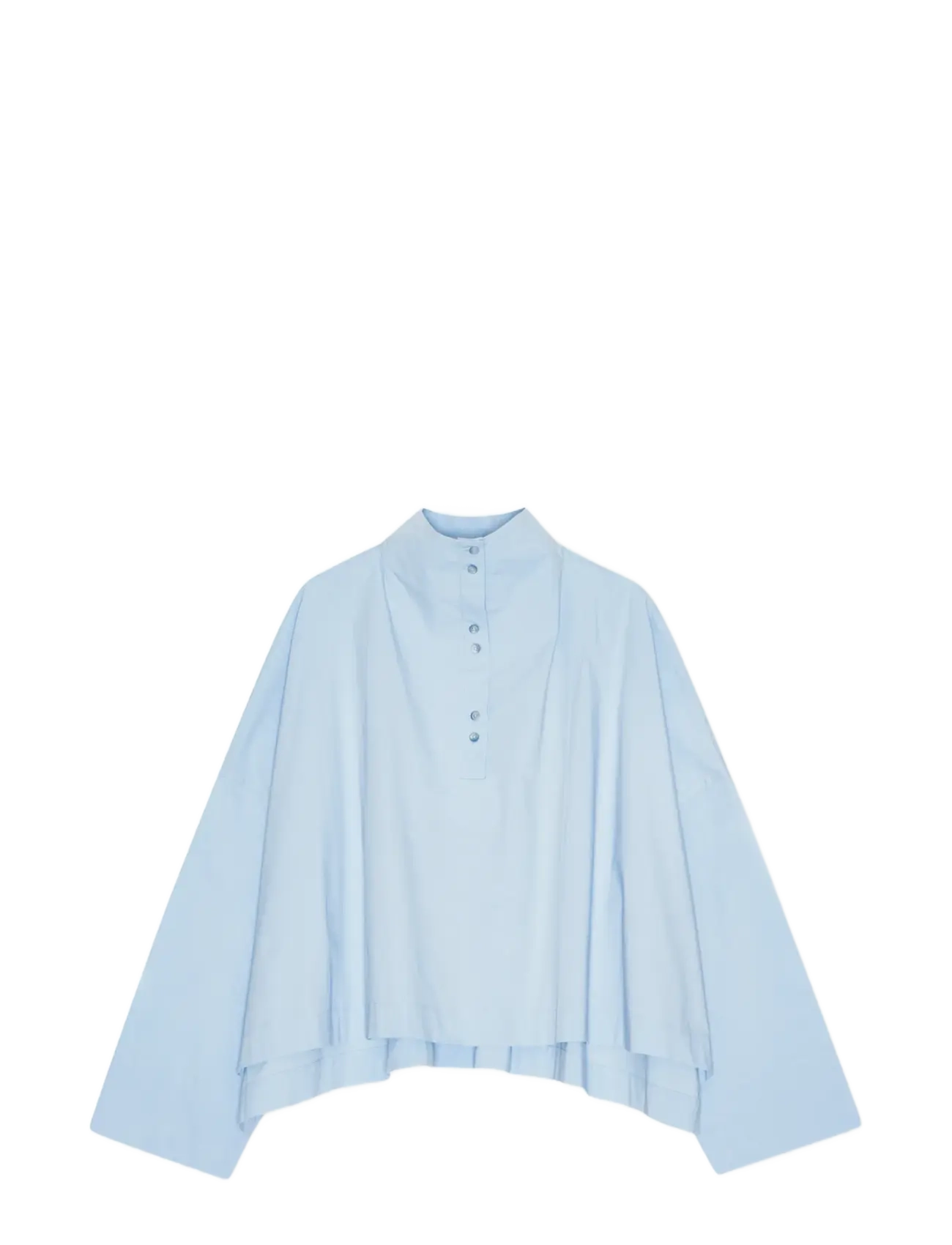 REMAIN Birger Christensen HIGH NECK SHIRT - Tøj - CERULEAN / blue