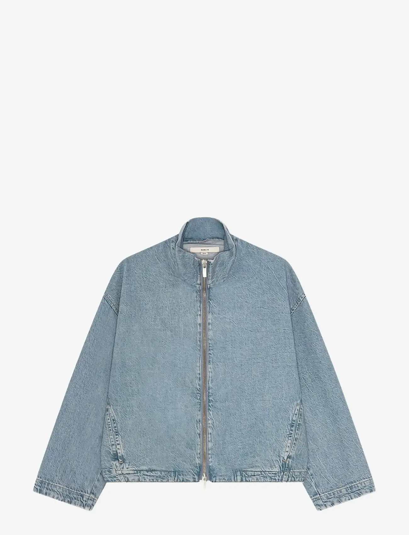 REMAIN Birger Christensen - BOXY DENIM JACKET - jeansjackor - blue mirage - 0