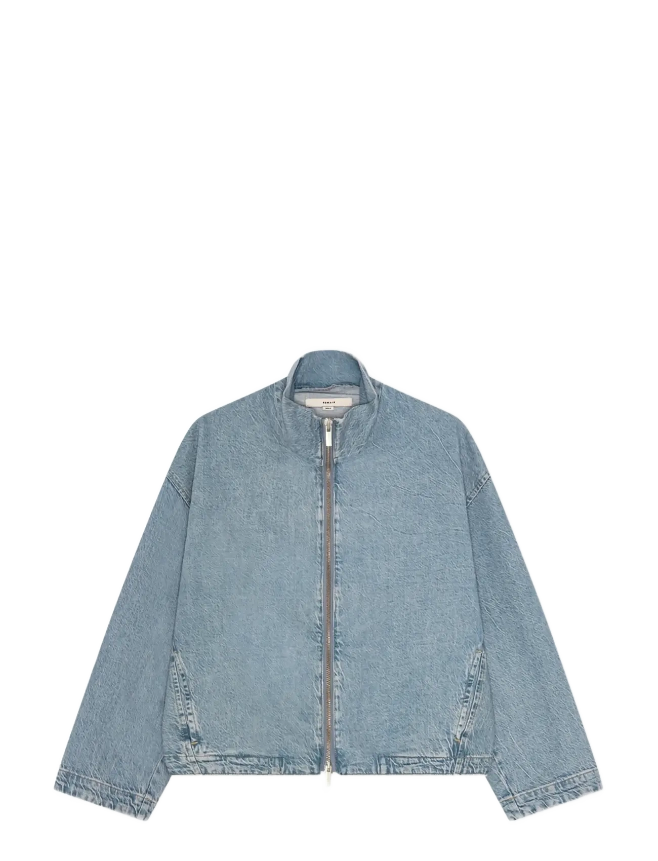 REMAIN Birger Christensen BOXY DENIM JACKET - Jakid ja mantlid - BLUE MIRAGE / blue