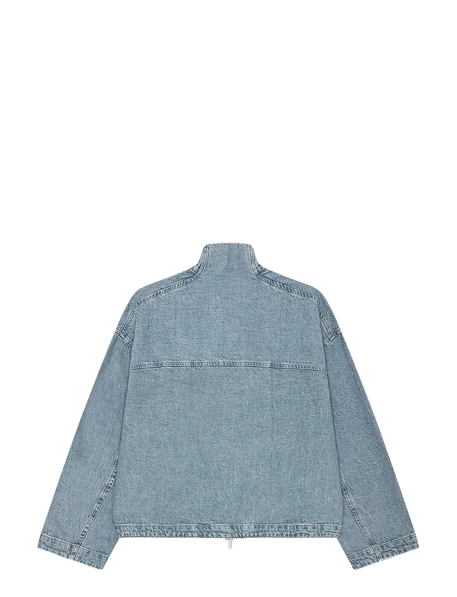 REMAIN Birger Christensen - BOXY DENIM JACKET - spring jackets - blue mirage - 1