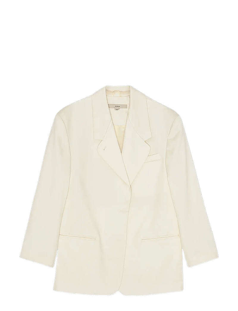 REMAIN Birger Christensen - OVERSIZED BLAZER - Ühes joones nööpidega bleiserid - tofu beige - 0