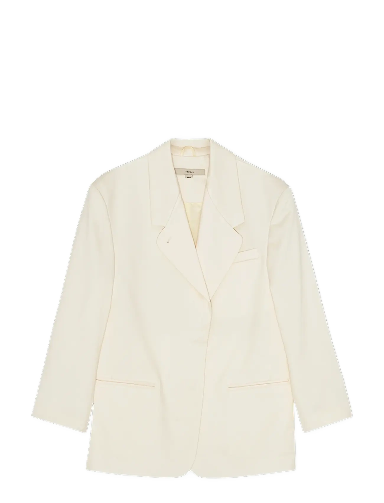REMAIN Birger Christensen OVERSIZED BLAZER - Tøj - TOFU BEIGE / cream