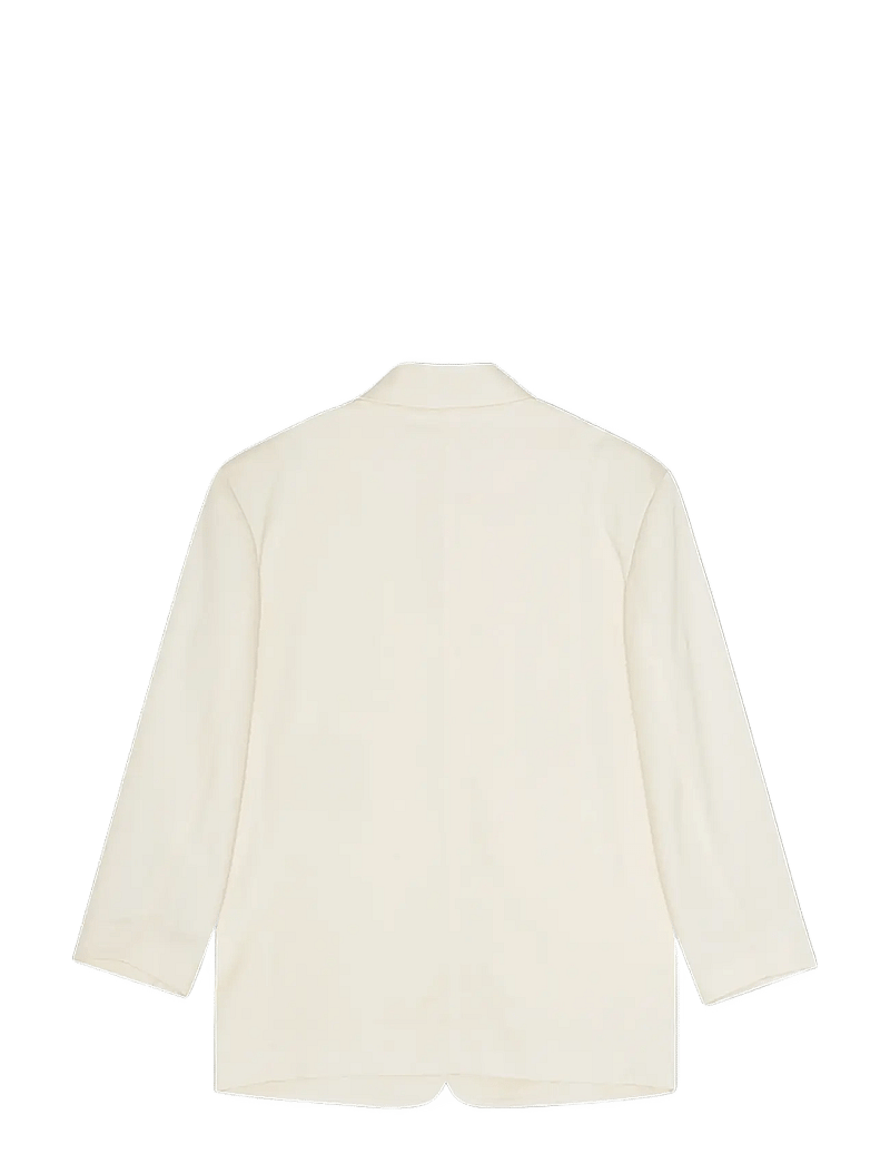 REMAIN Birger Christensen - OVERSIZED BLAZER - Ühes joones nööpidega bleiserid - tofu beige - 1