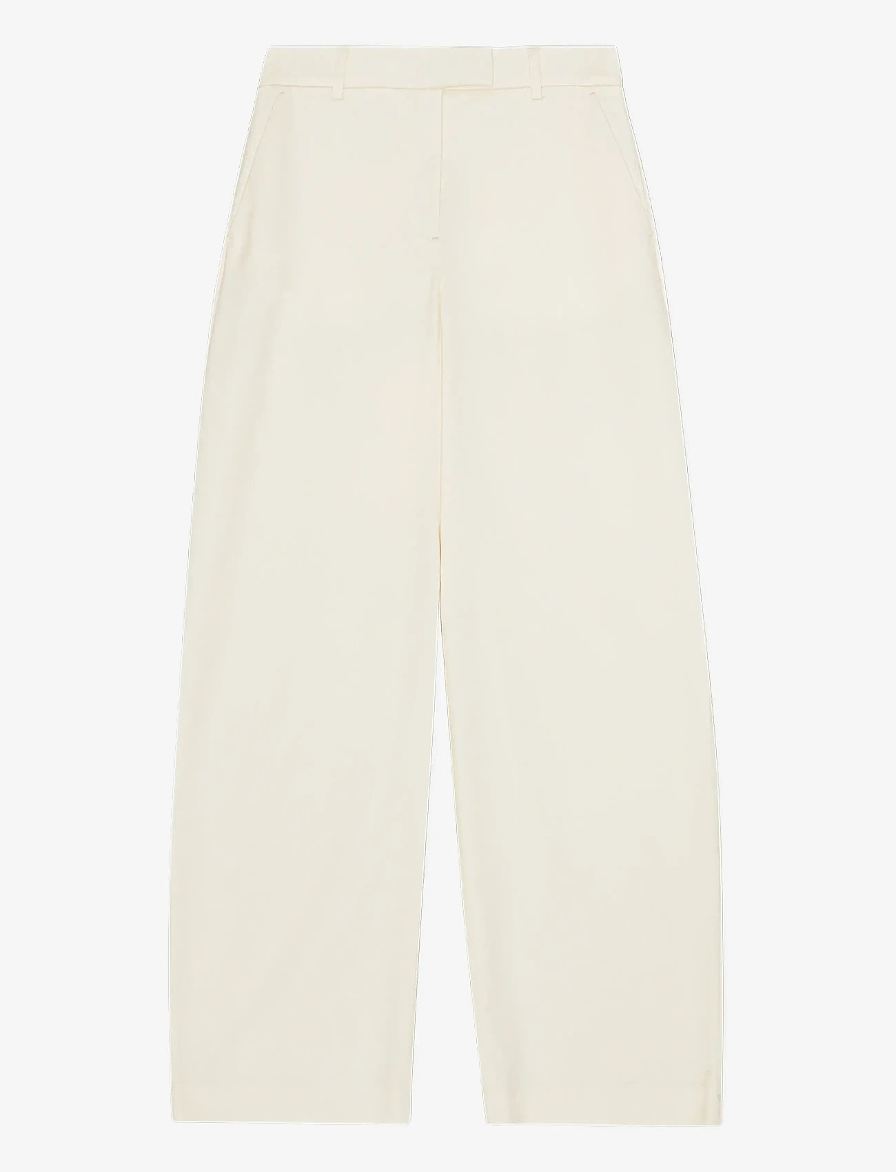 REMAIN Birger Christensen - COCOON SUITING PANTS - pidulikud püksid - tofu beige - 0