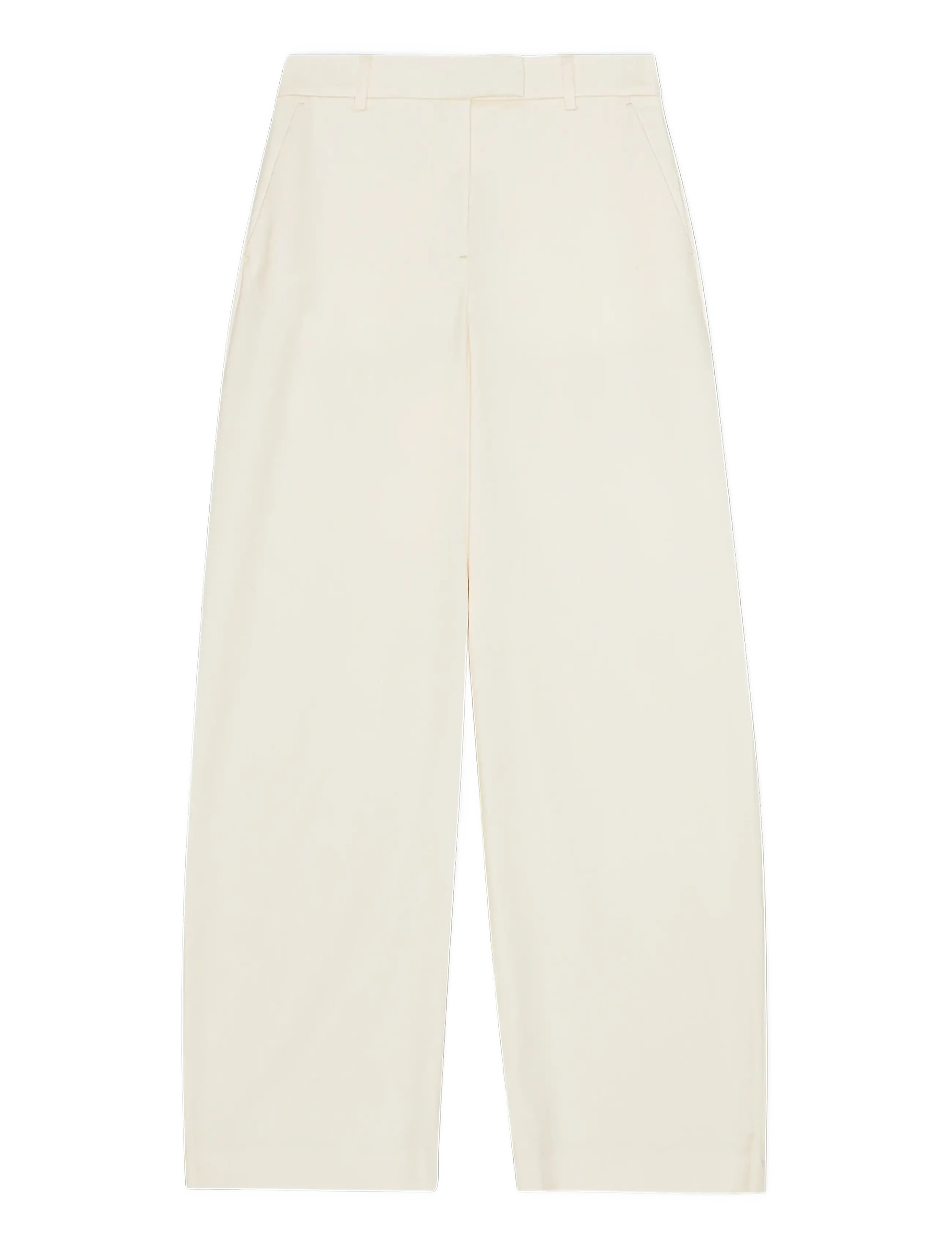 REMAIN Birger Christensen COCOON SUITING PANTS - Hosen mit weitem Bein - TOFU BEIGE / cream