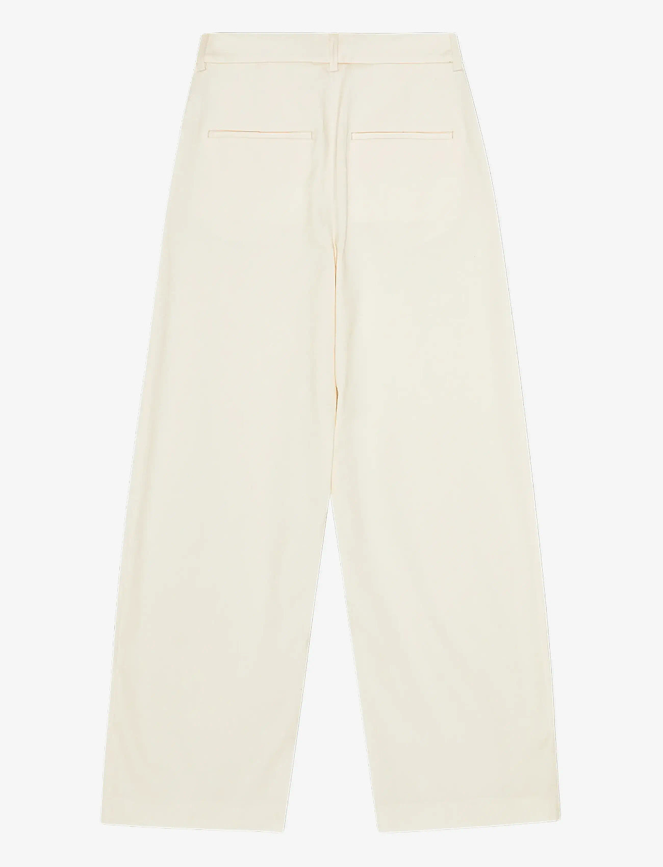 REMAIN Birger Christensen - COCOON SUITING PANTS - pidulikud püksid - tofu beige - 1
