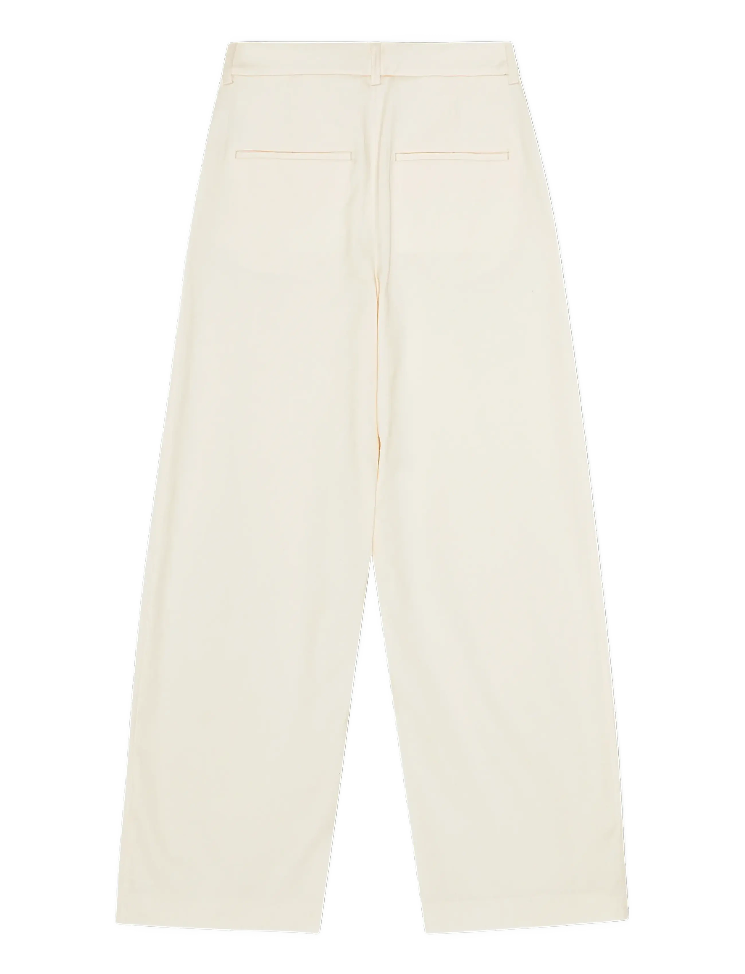 REMAIN Birger Christensen - COCOON SUITING PANTS - bukser med brede ben - tofu beige - 1
