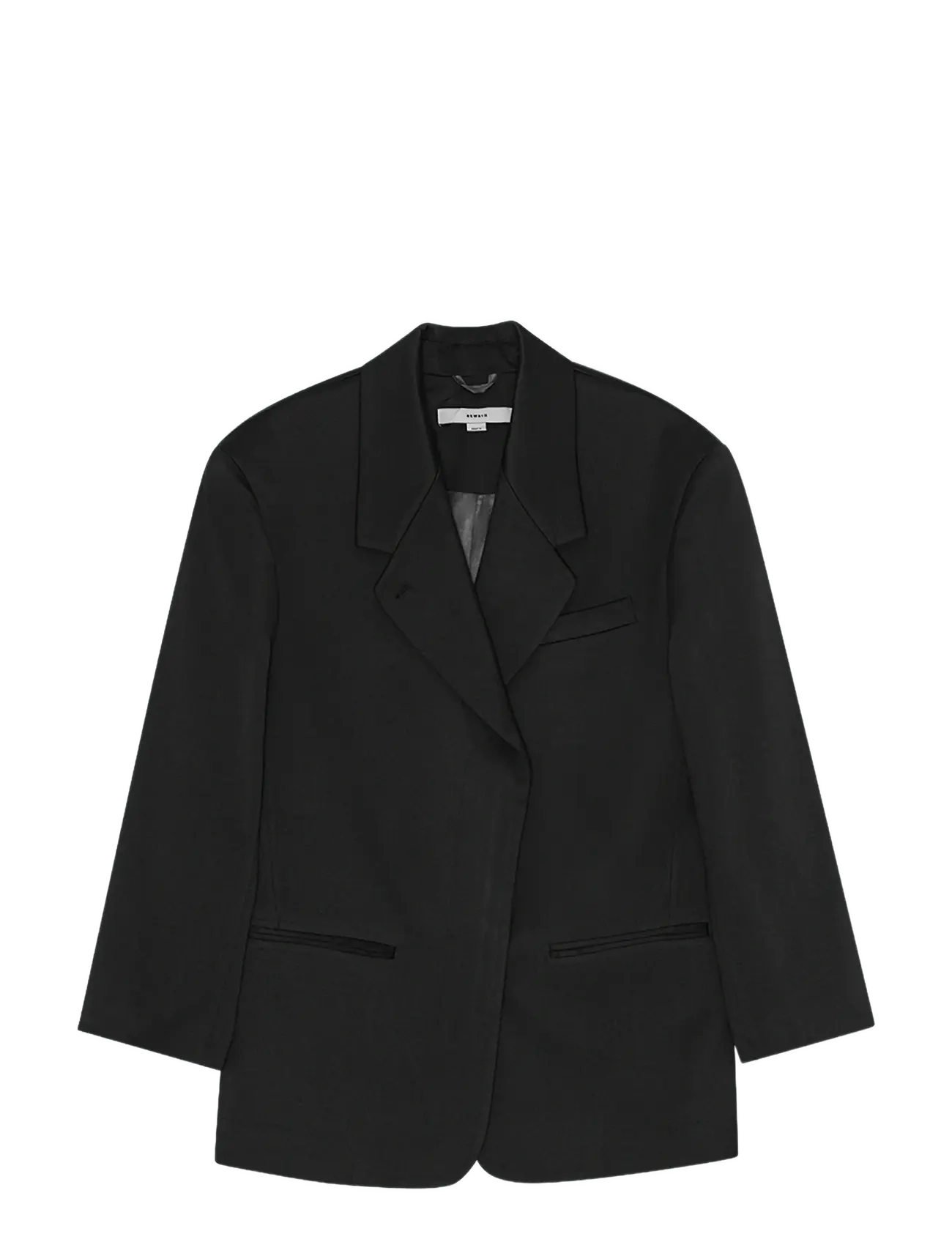 REMAIN Birger Christensen OVERSIZED BLAZER - Oversized blazere - BLACK / black