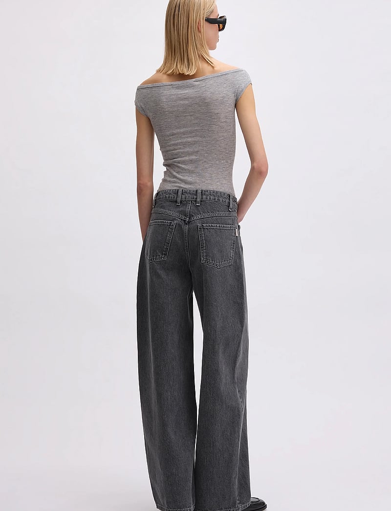 REMAIN Birger Christensen - COCOON DENIM PANTS - brede jeans - frost gray - 3