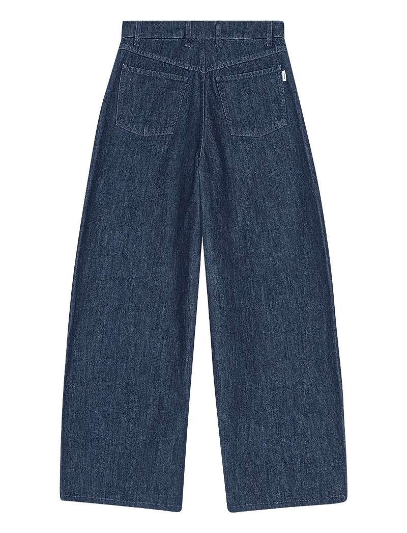 REMAIN Birger Christensen - COCOON DENIM PANTS - barrel jeans - sargasso sea (blue) - 1
