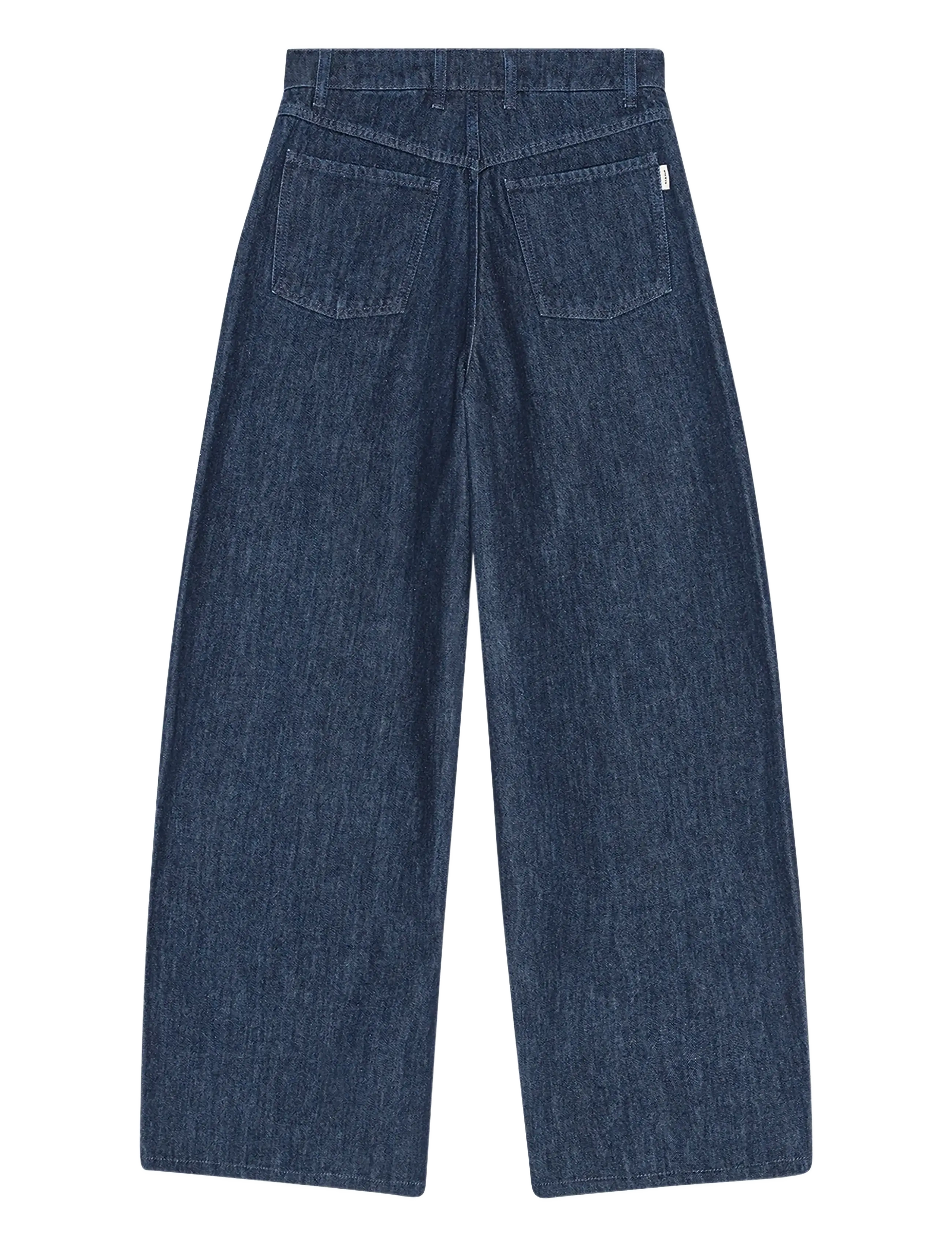 REMAIN Birger Christensen - COCOON DENIM PANTS - brede jeans - sargasso sea (blue) - 1