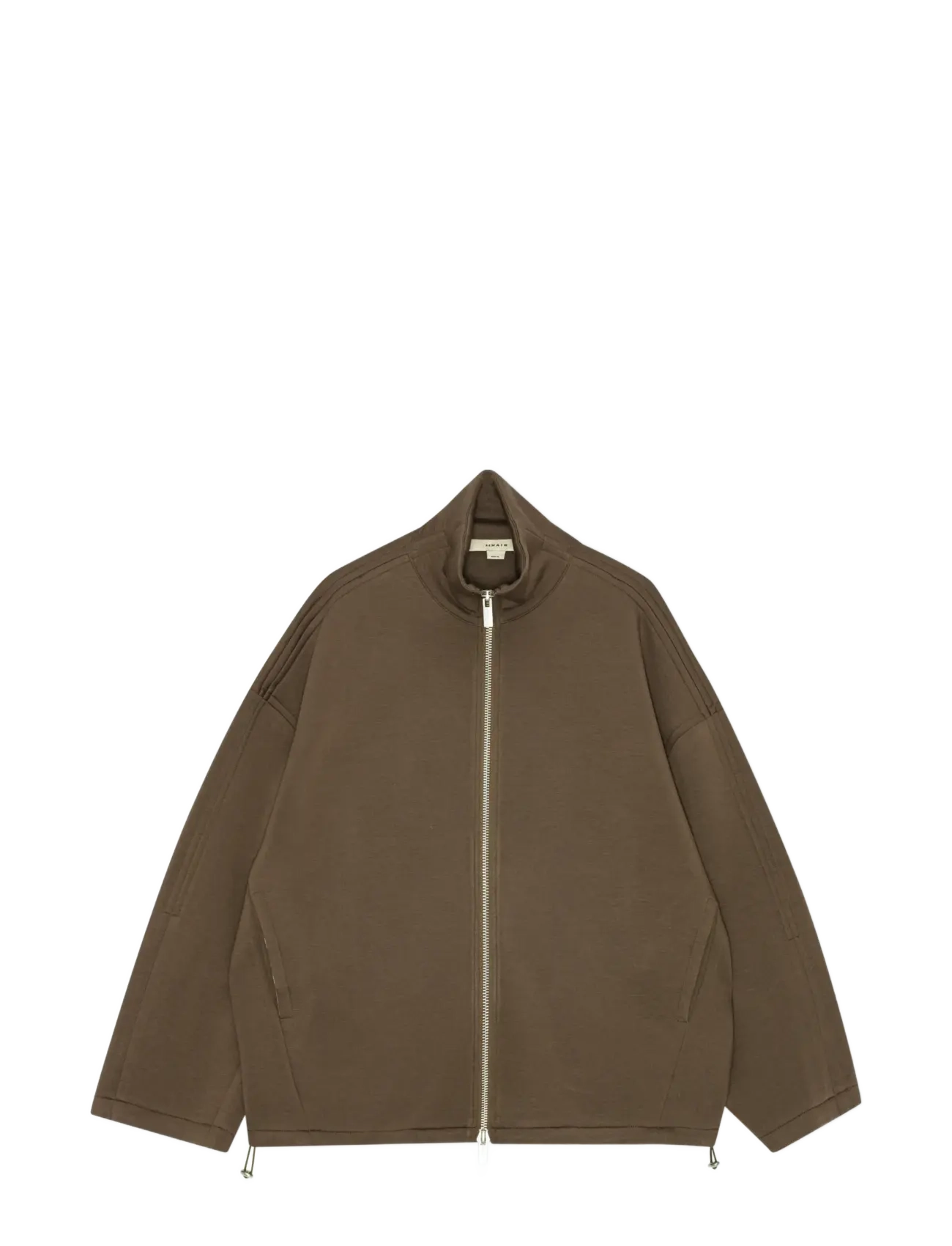 REMAIN Birger Christensen Soft Zipped Jacket, 32, Jackets, Braun - Bomber, Frauen