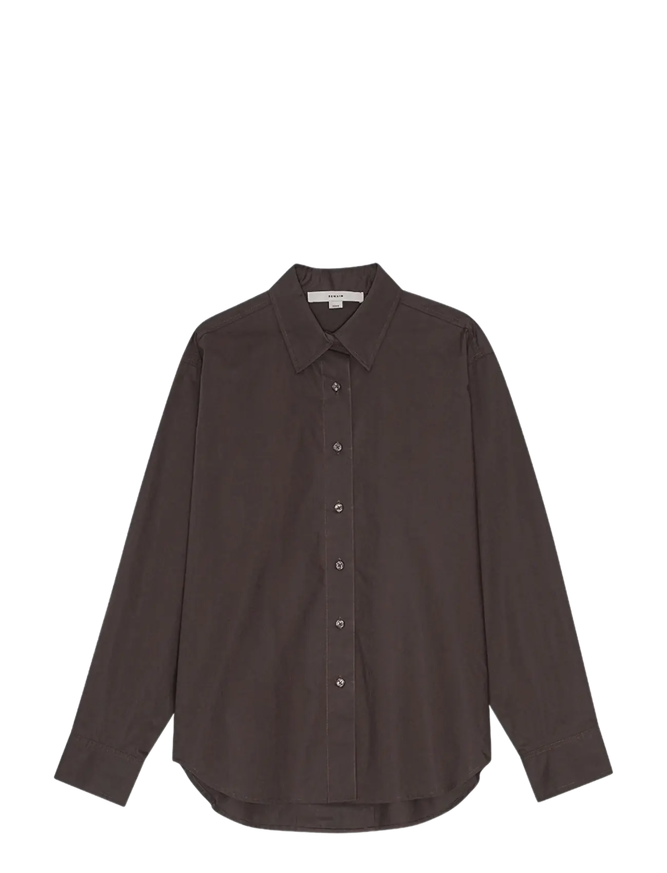 REMAIN BIRGER CHRISTENSEN Boxy Shirt Braun - 42 - Damen
