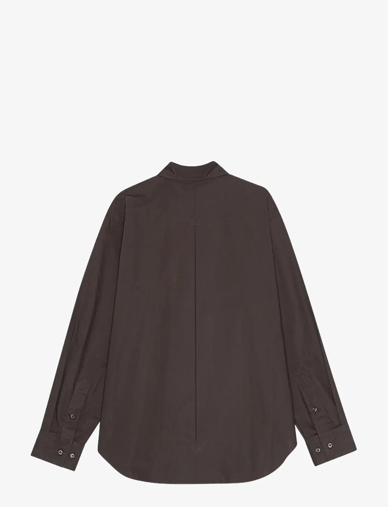 REMAIN Birger Christensen - BOXY SHIRT - langærmede skjorter - raisin - 2