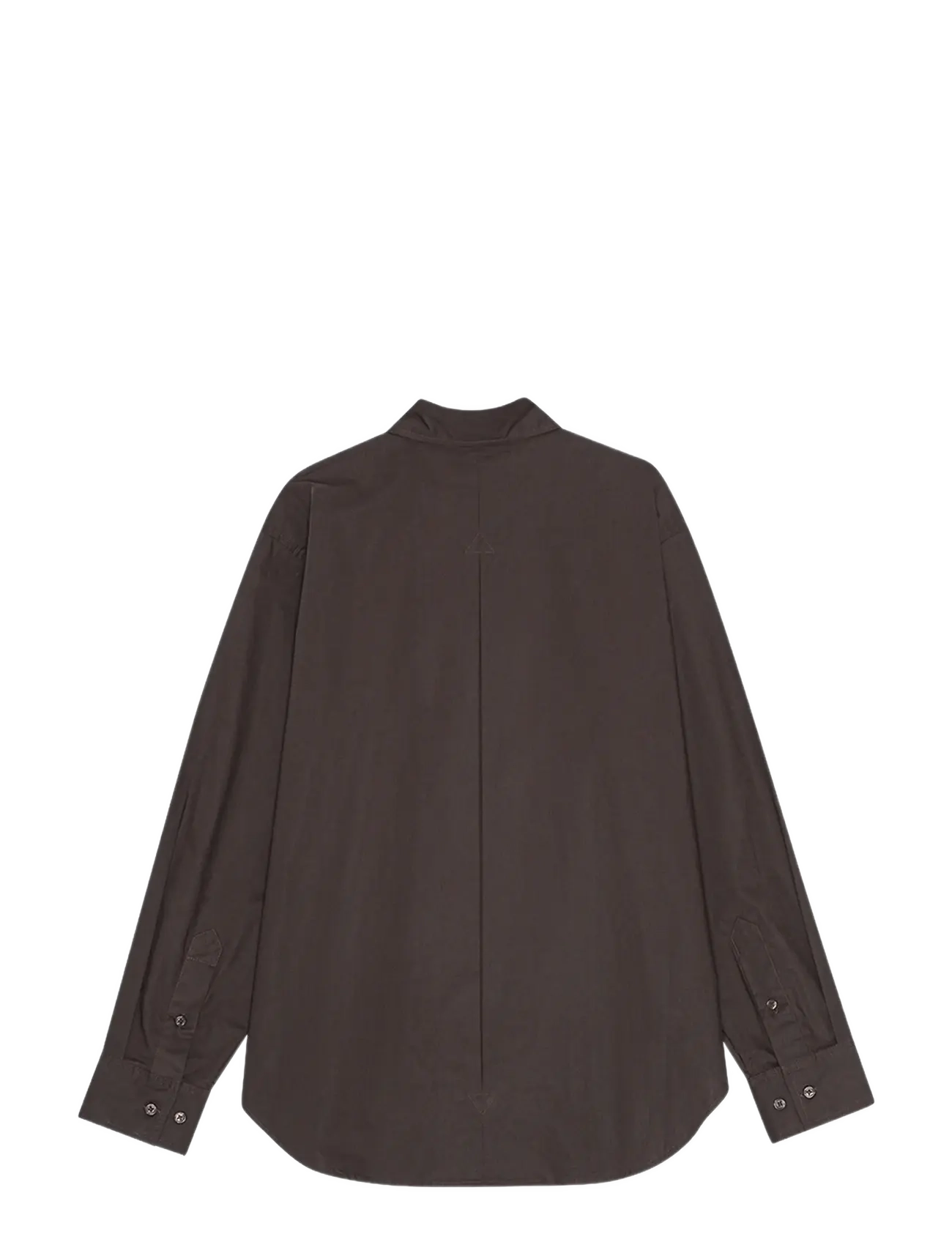 REMAIN Birger Christensen - BOXY SHIRT - langärmlige hemden - raisin - 2