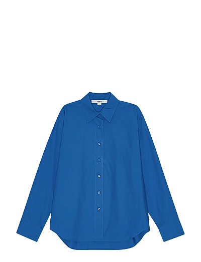 REMAIN Birger Christensen BOXY SHIRT - REMAIN - NEBULAS BLUE / blue