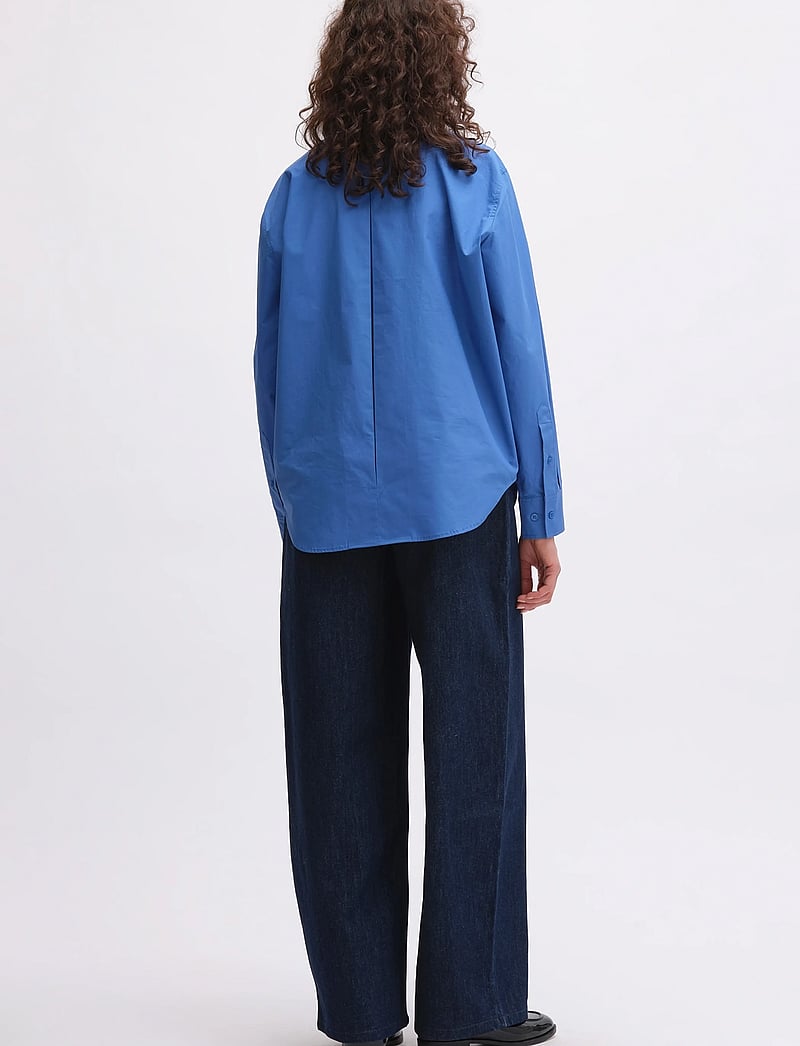 REMAIN Birger Christensen - BOXY SHIRT - långärmade skjortor - nebulas blue - 3