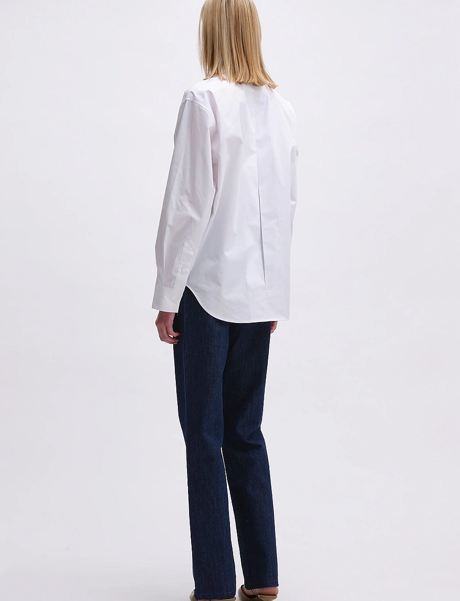 REMAIN Birger Christensen - BOXY SHIRT - langärmlige hemden - bright white - 3