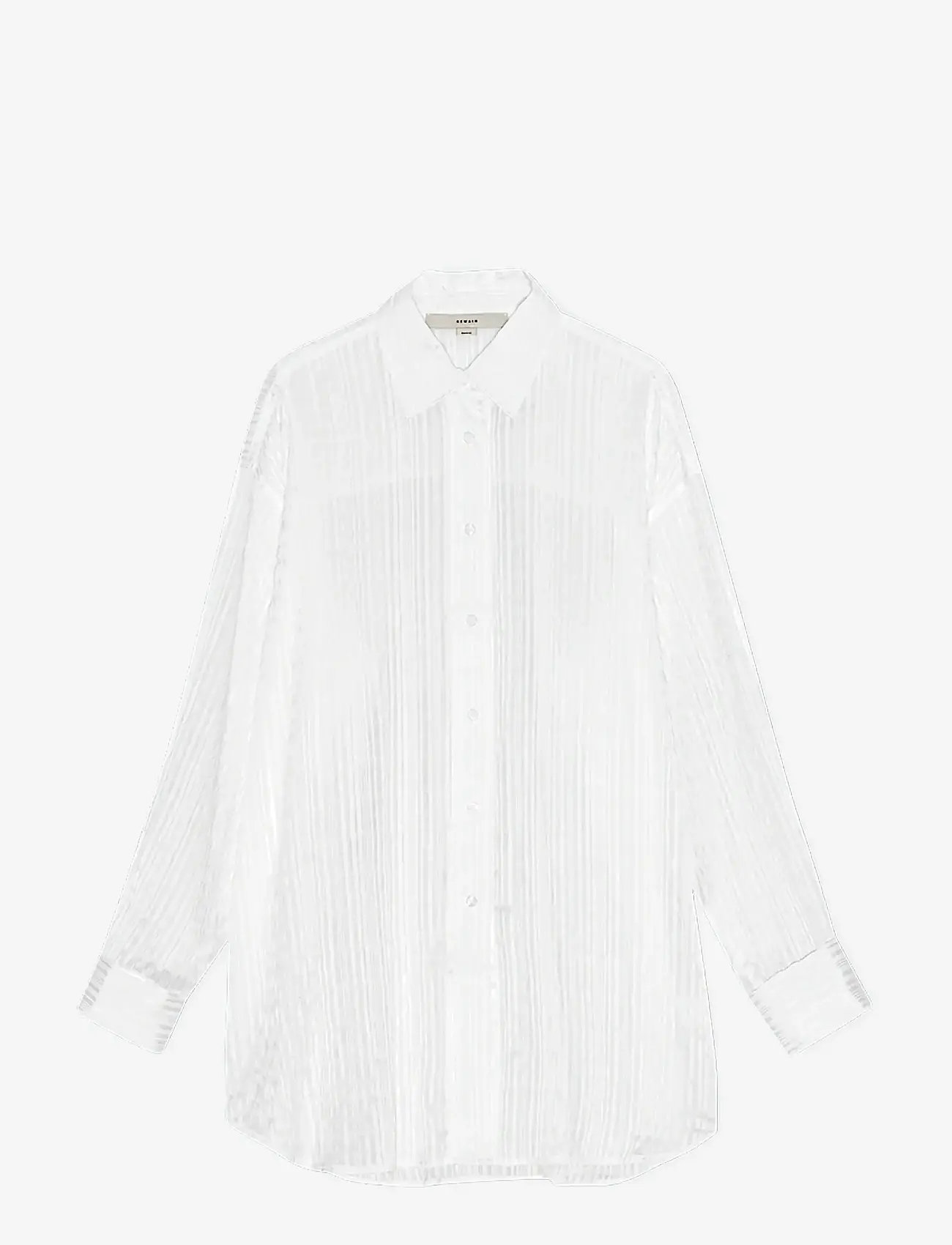 REMAIN Birger Christensen - OVERSIZED SHIRT - pikkade varrukatega särgid - bright white - 1